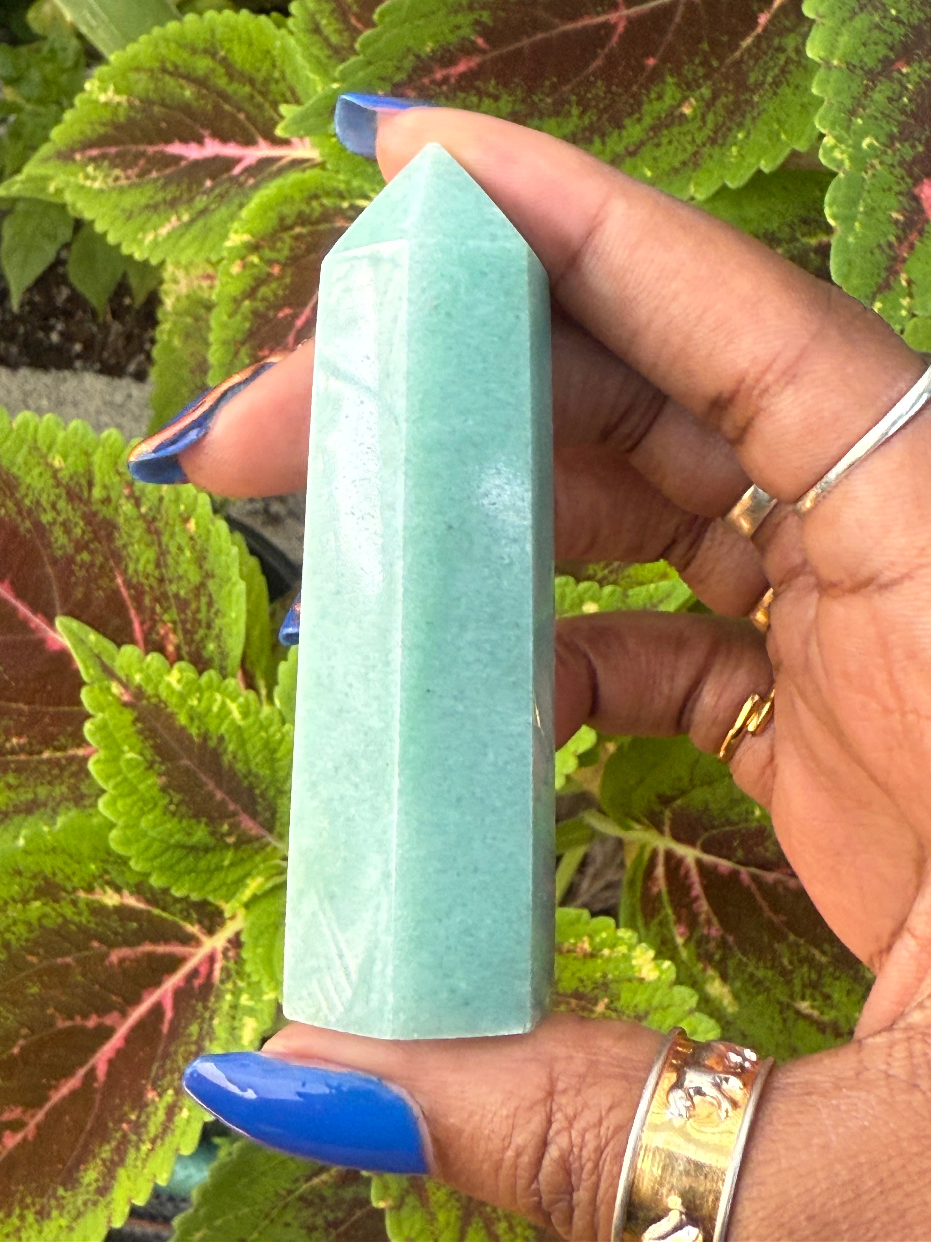 Green Aventurine Point