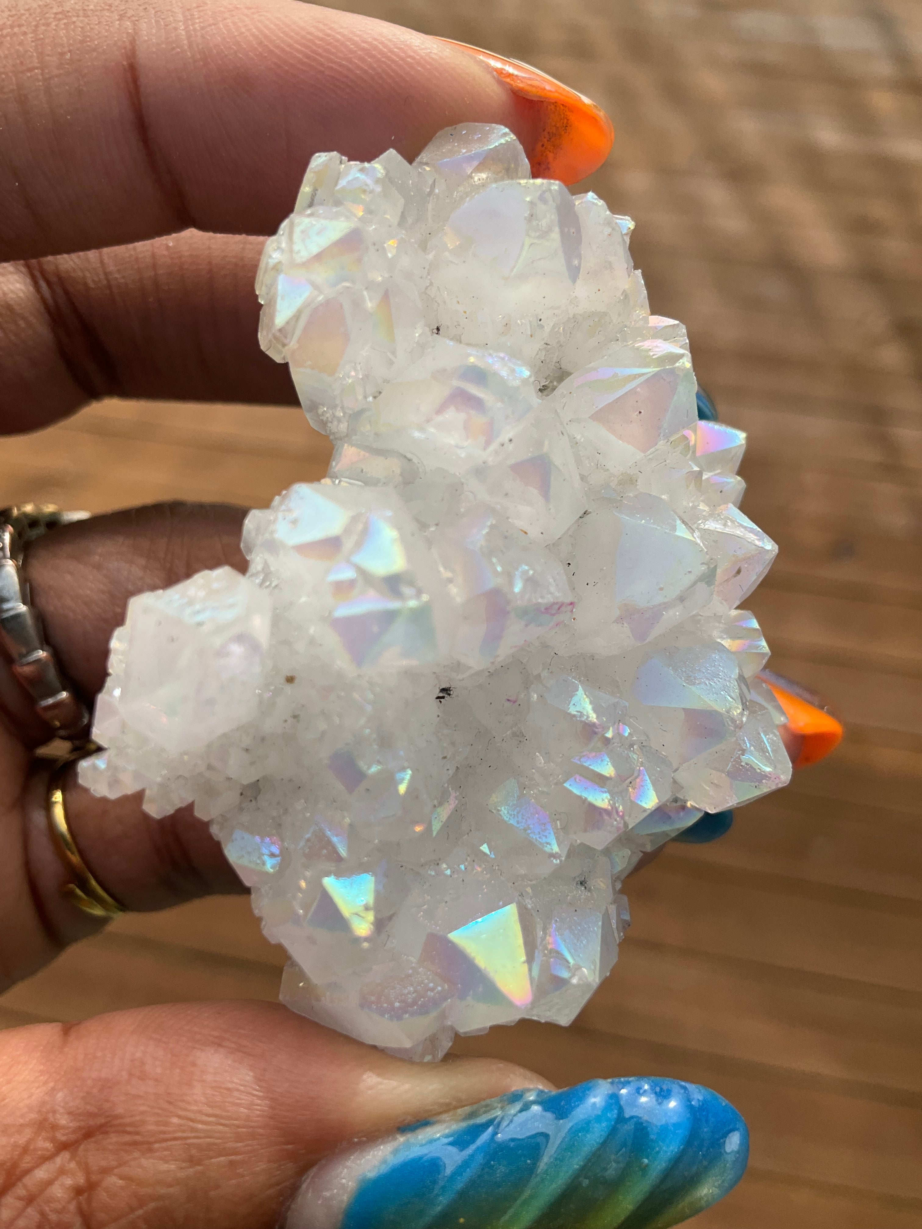 Aura Quartz Cluster