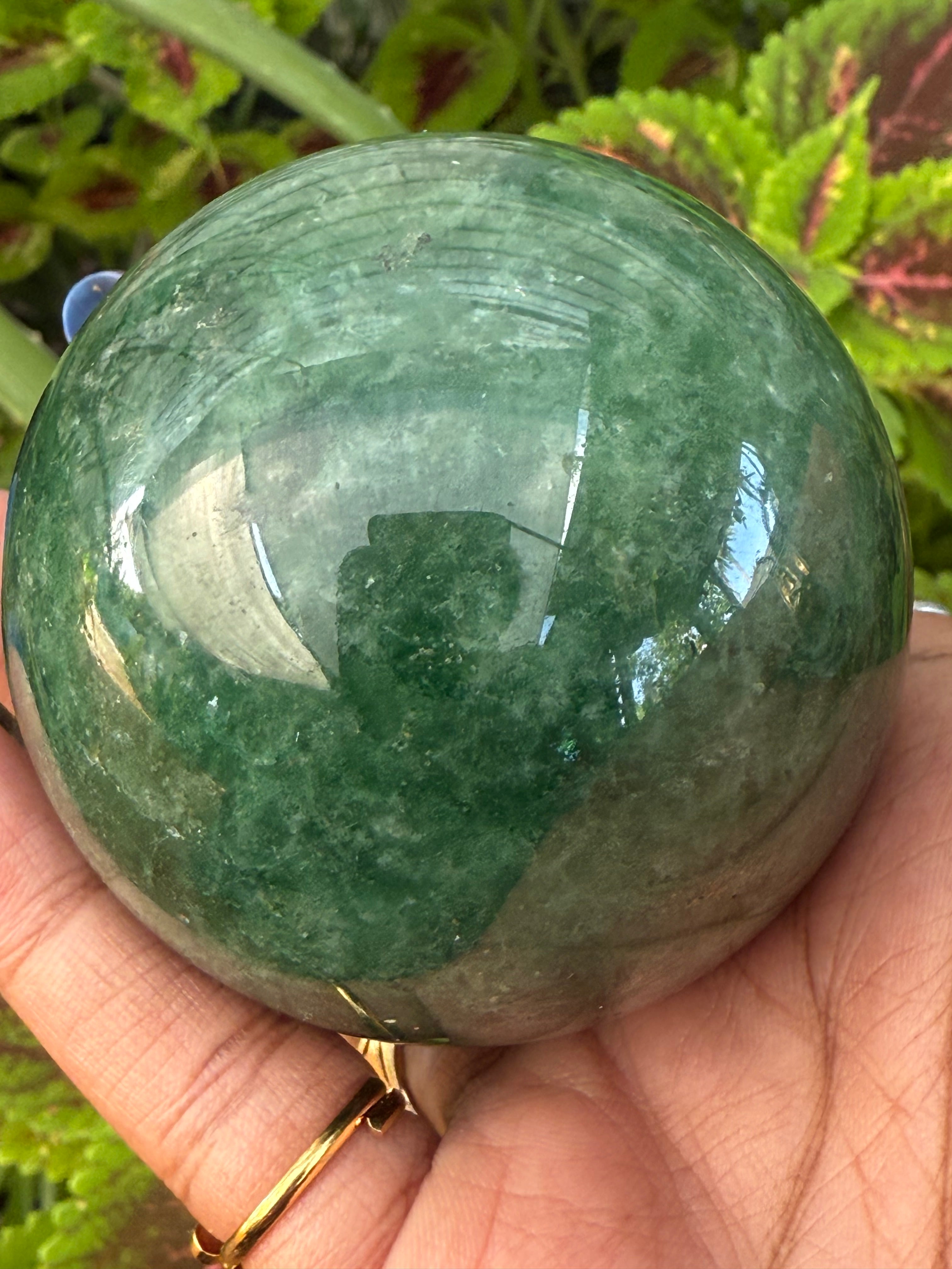 Green Strawberry Sphere