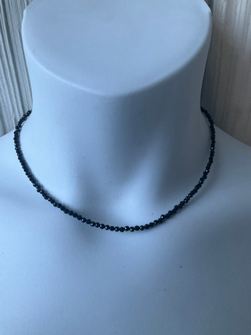 Faceted Crystal Necklace