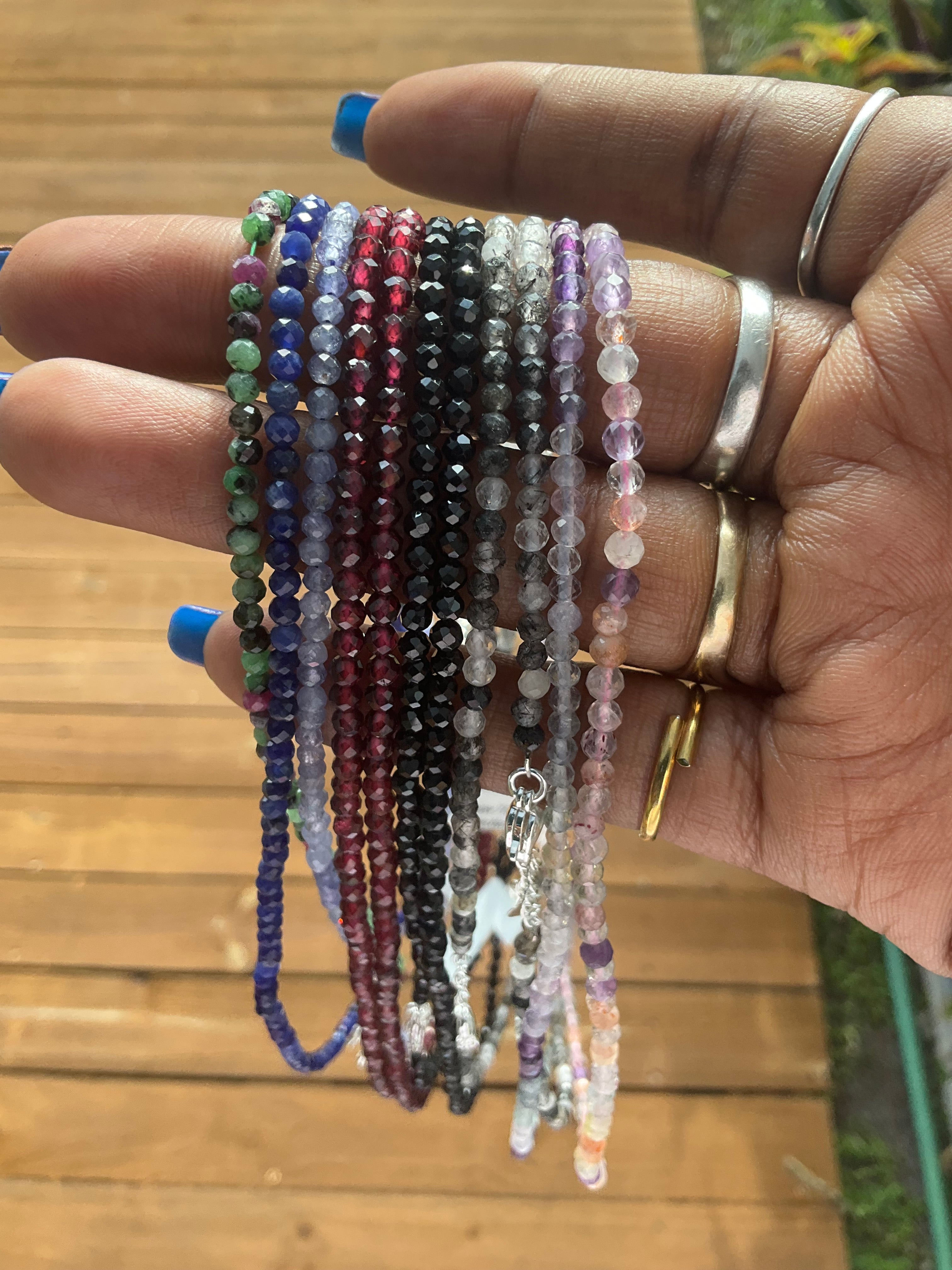 Faceted Crystal Necklace