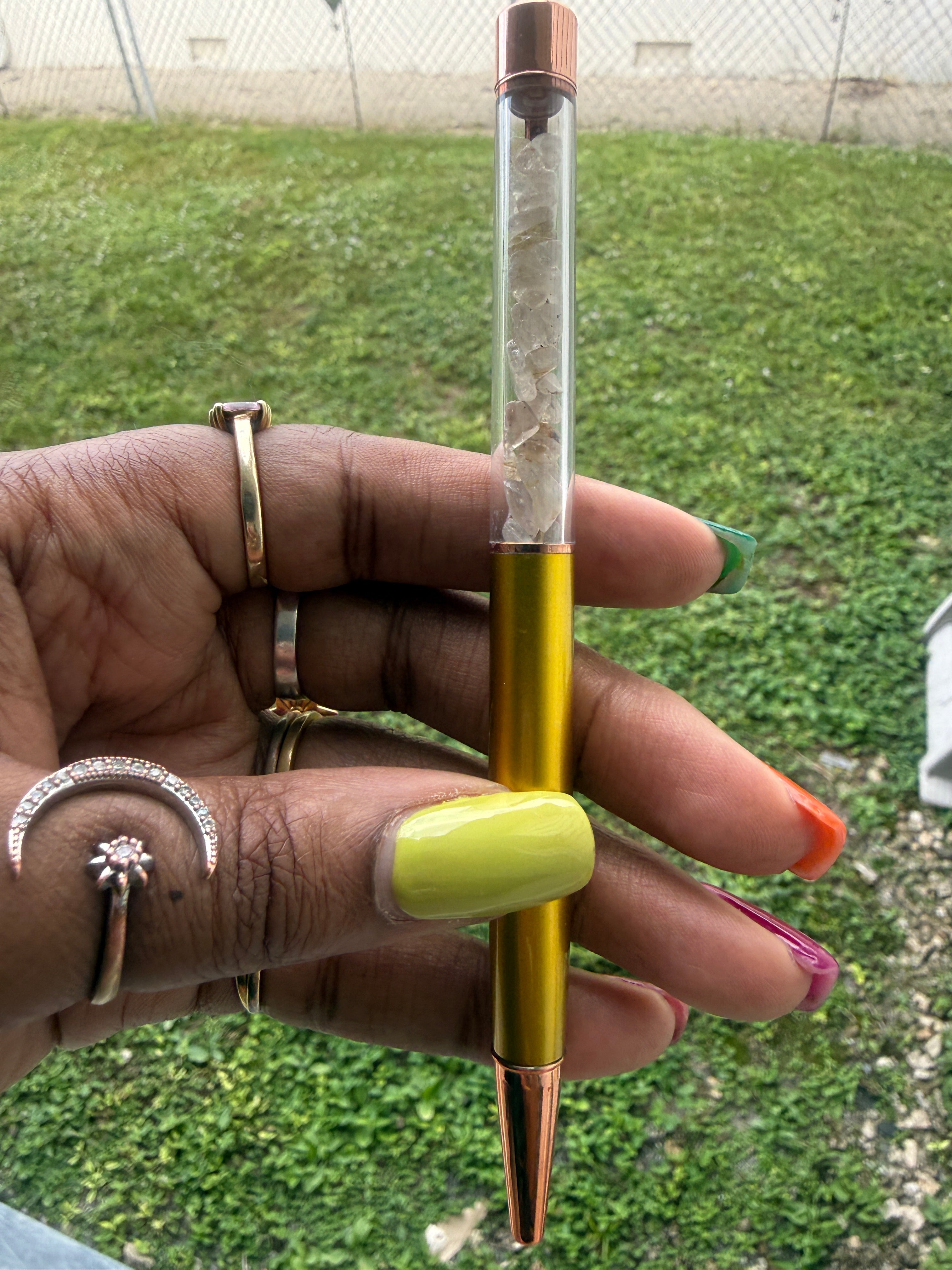Crystal Gemstone Pen