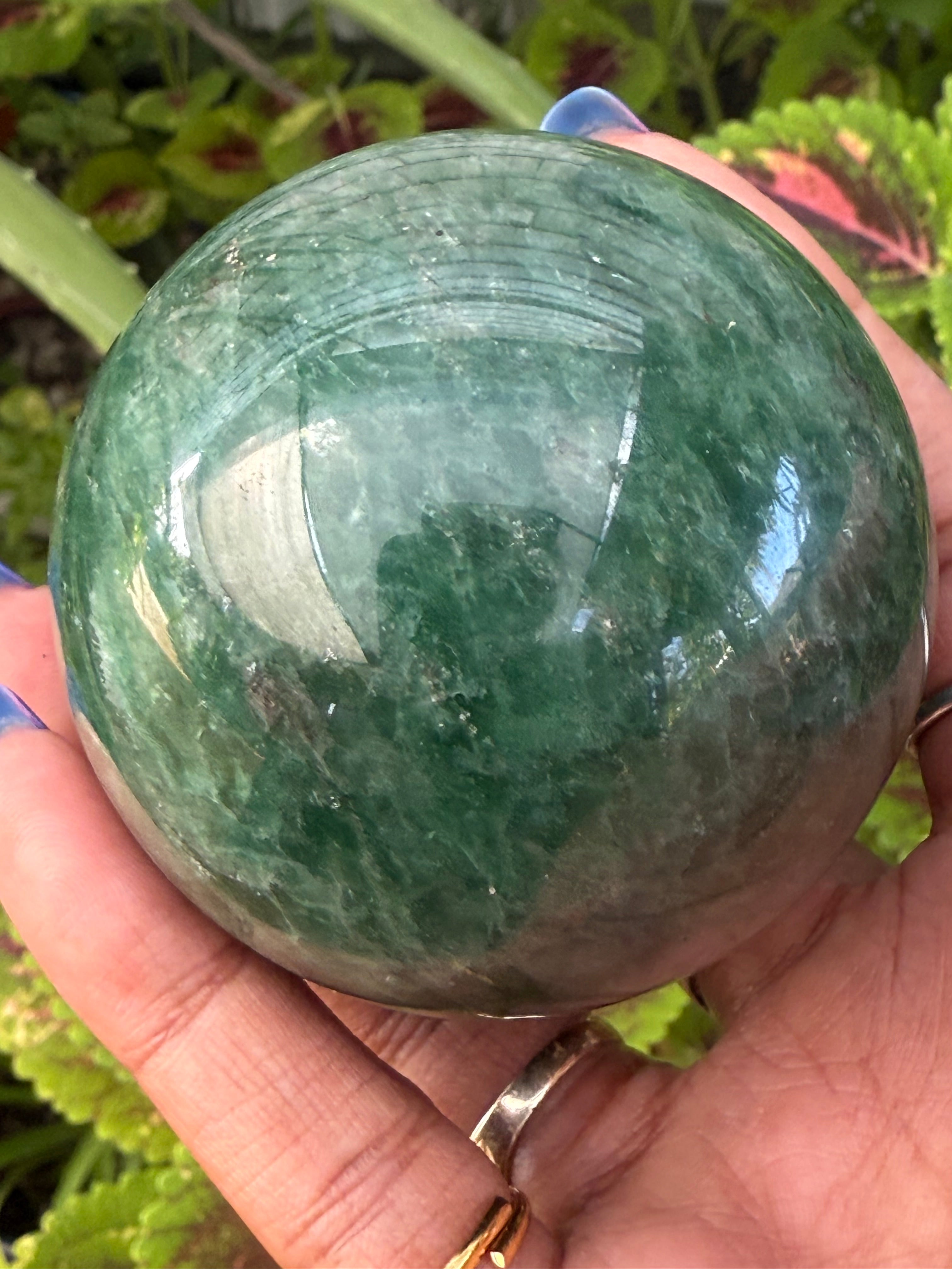 Green Strawberry Sphere