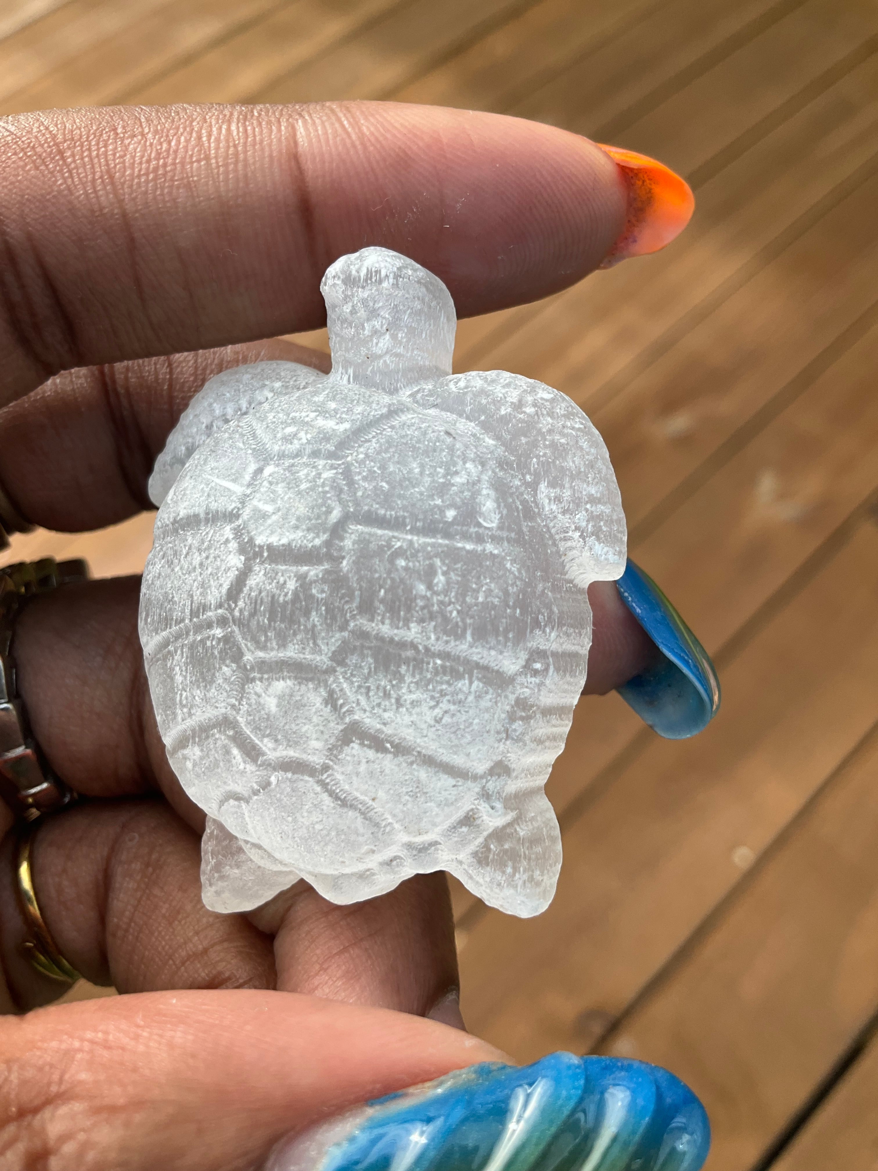 Selenite Turtle
