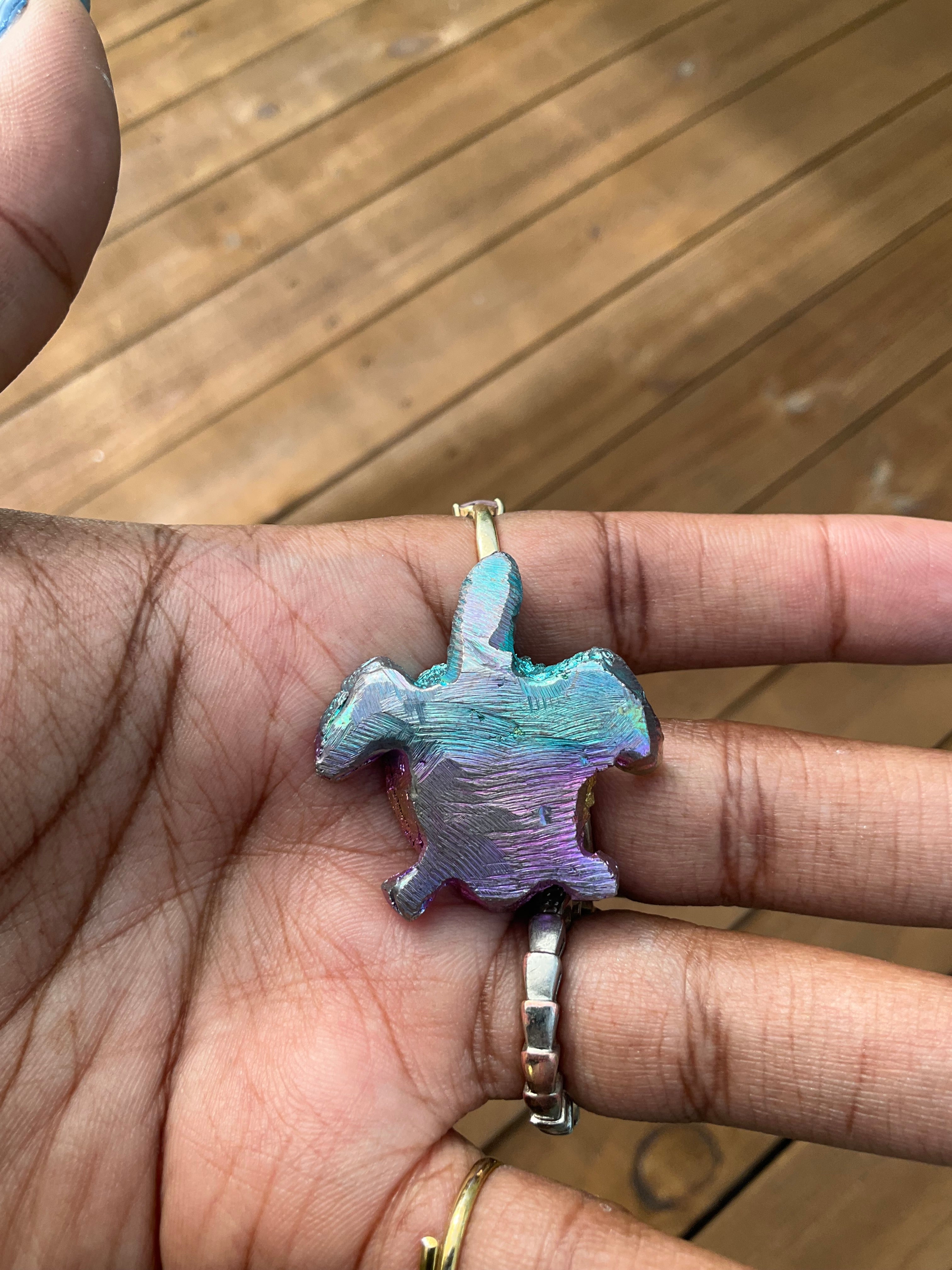 Bismuth shell or turtle