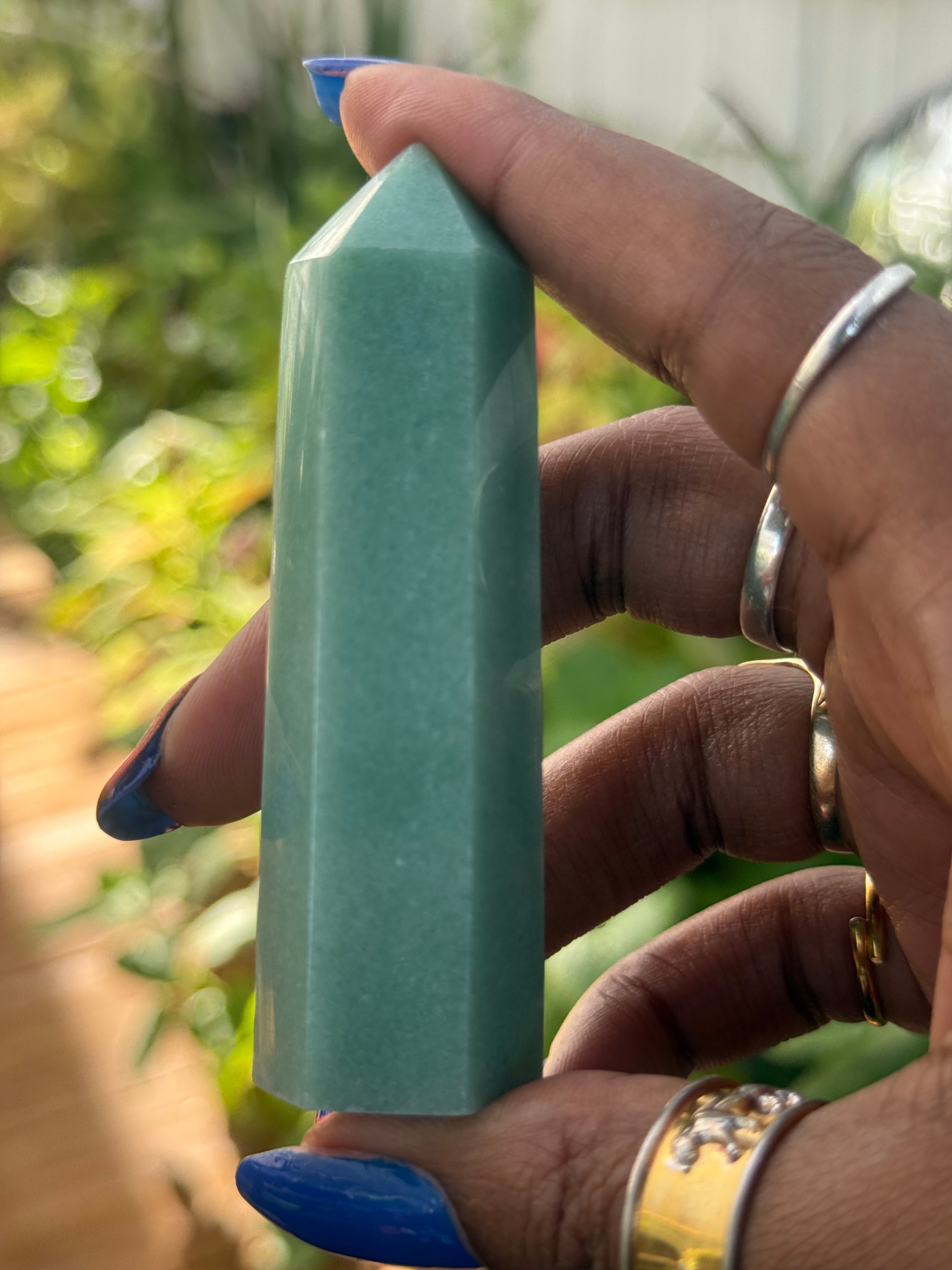 Green Aventurine Point