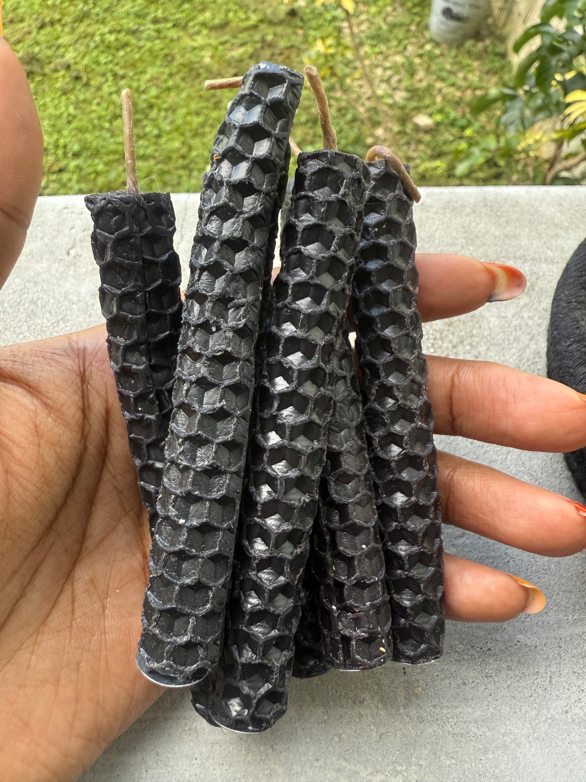 Black Altar Candle