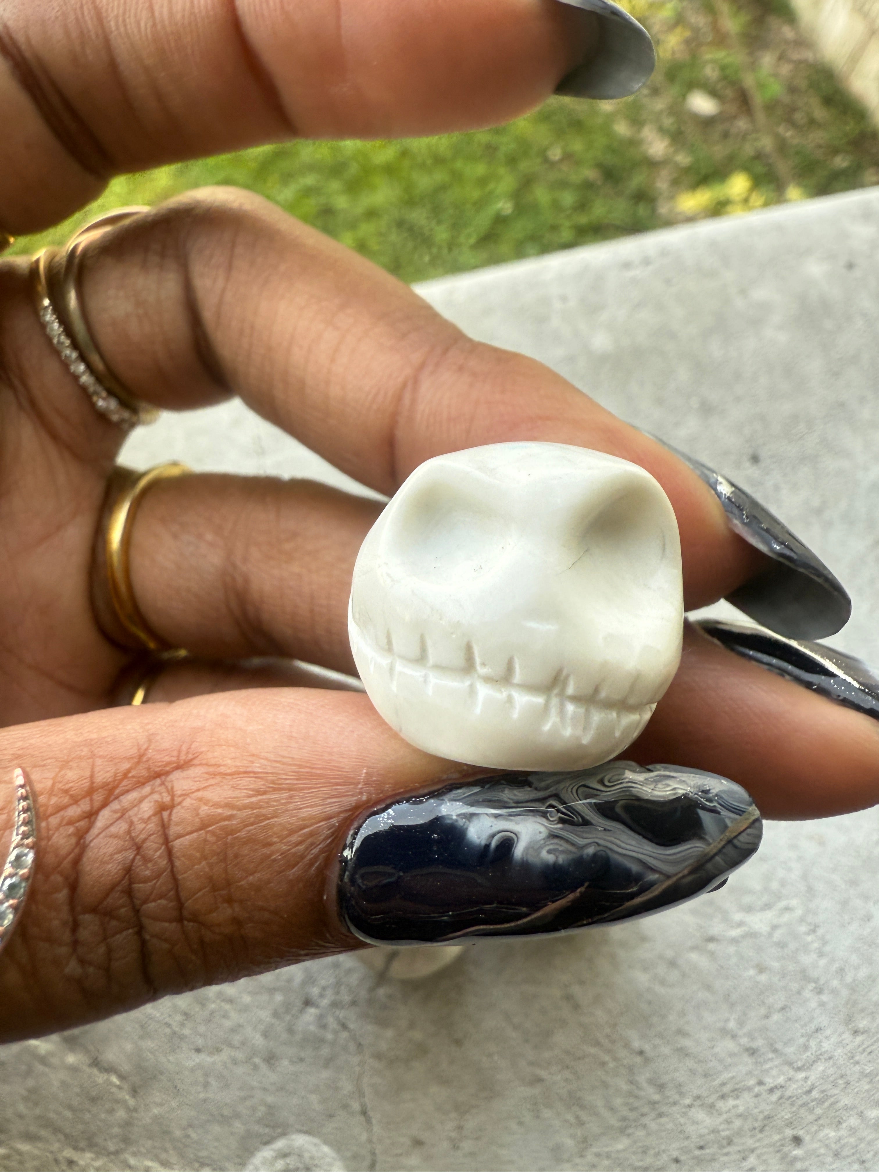 Jack Skellington Mini Skull