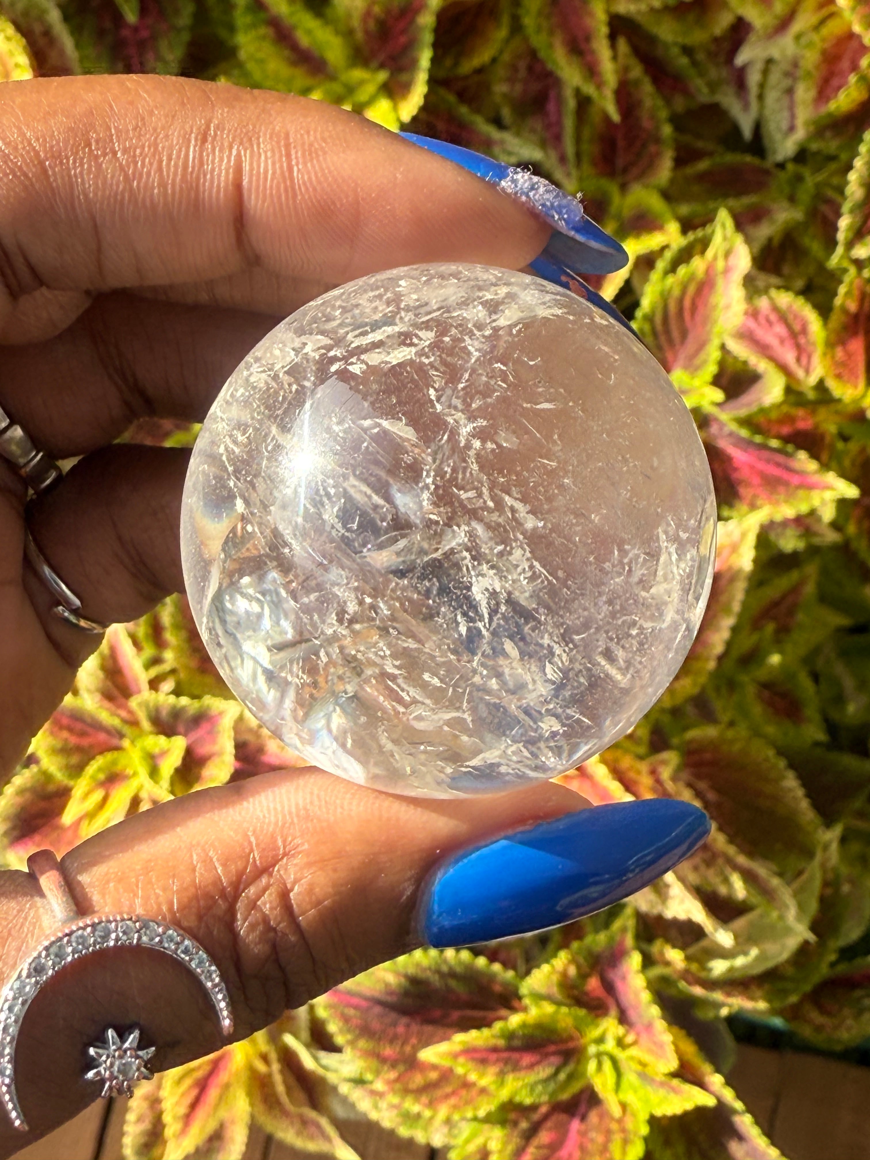 Rainbow Quartz Sphere