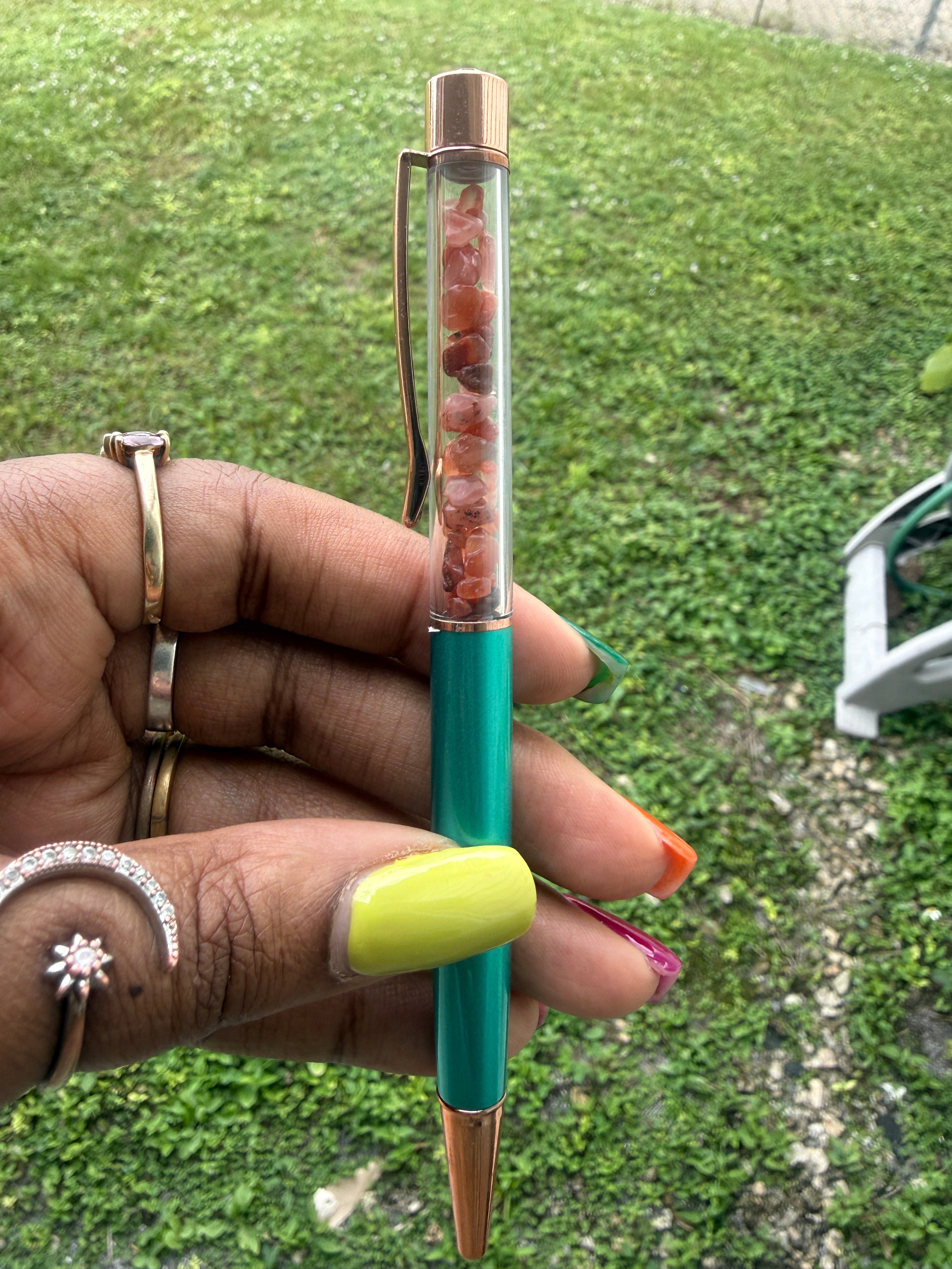 Crystal Gemstone Pen