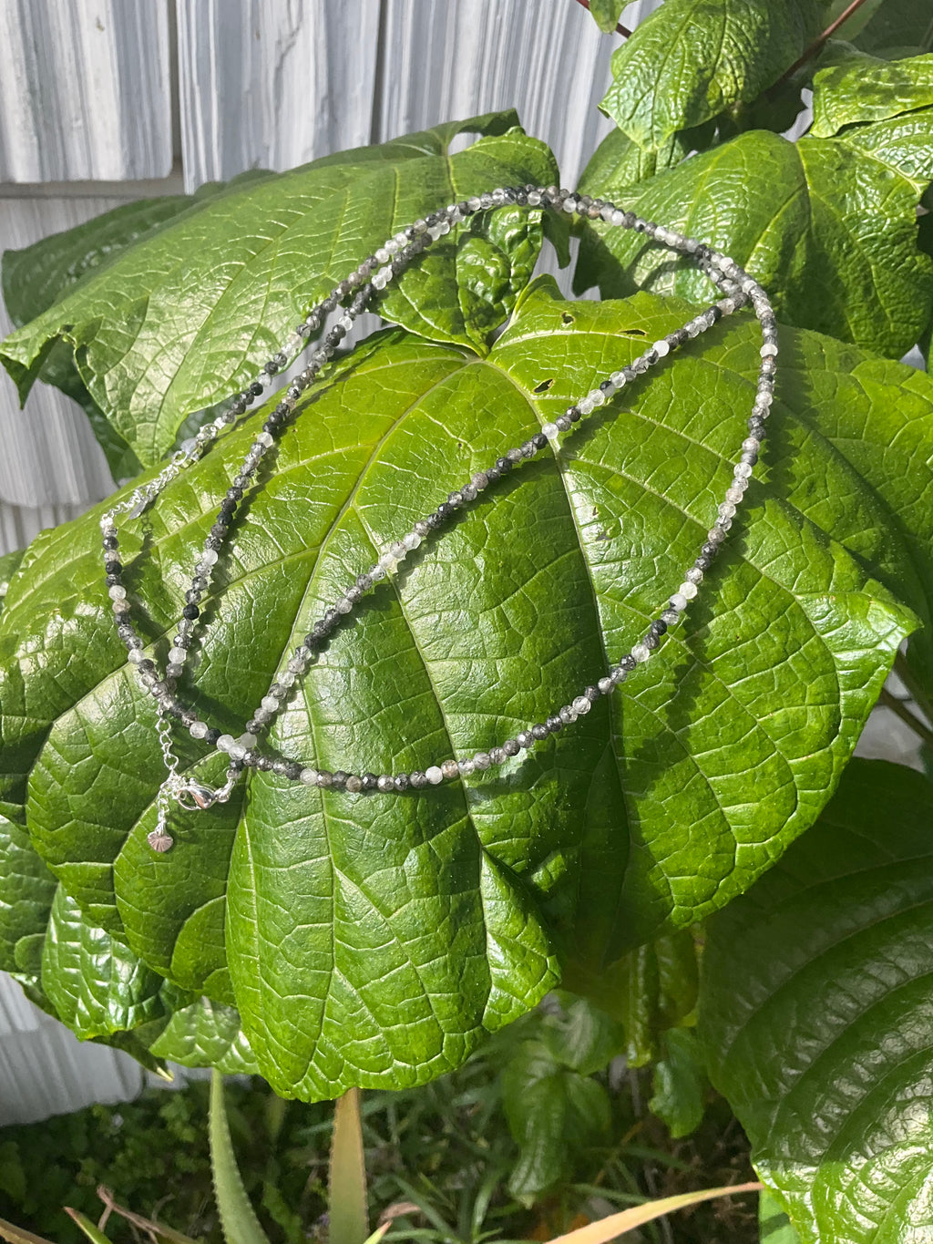 Faceted Crystal Necklace