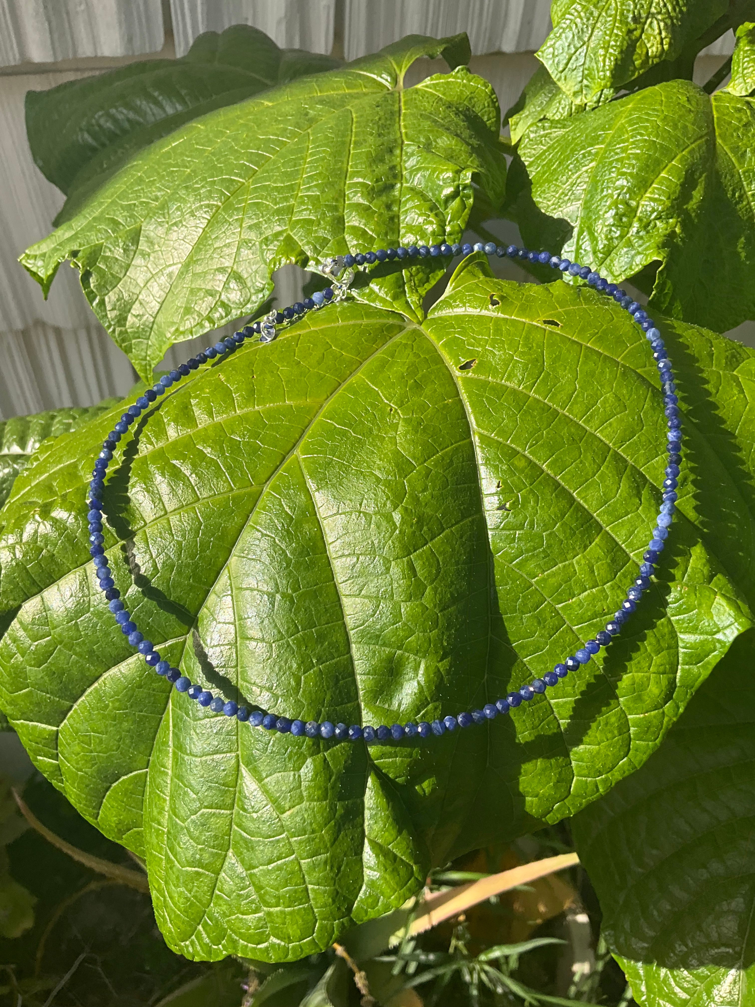 Faceted Crystal Necklace