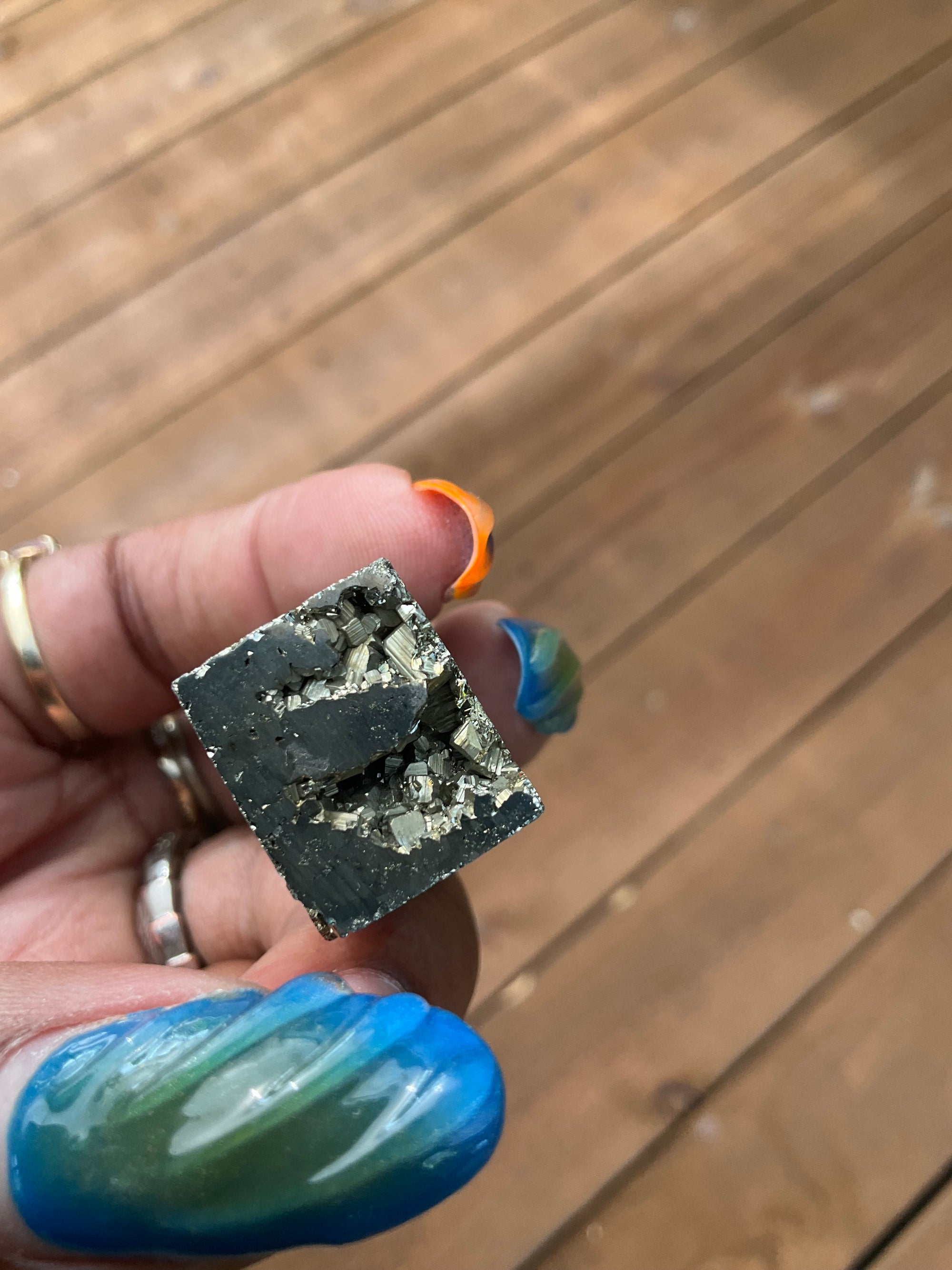 Pyrite Druzy Point
