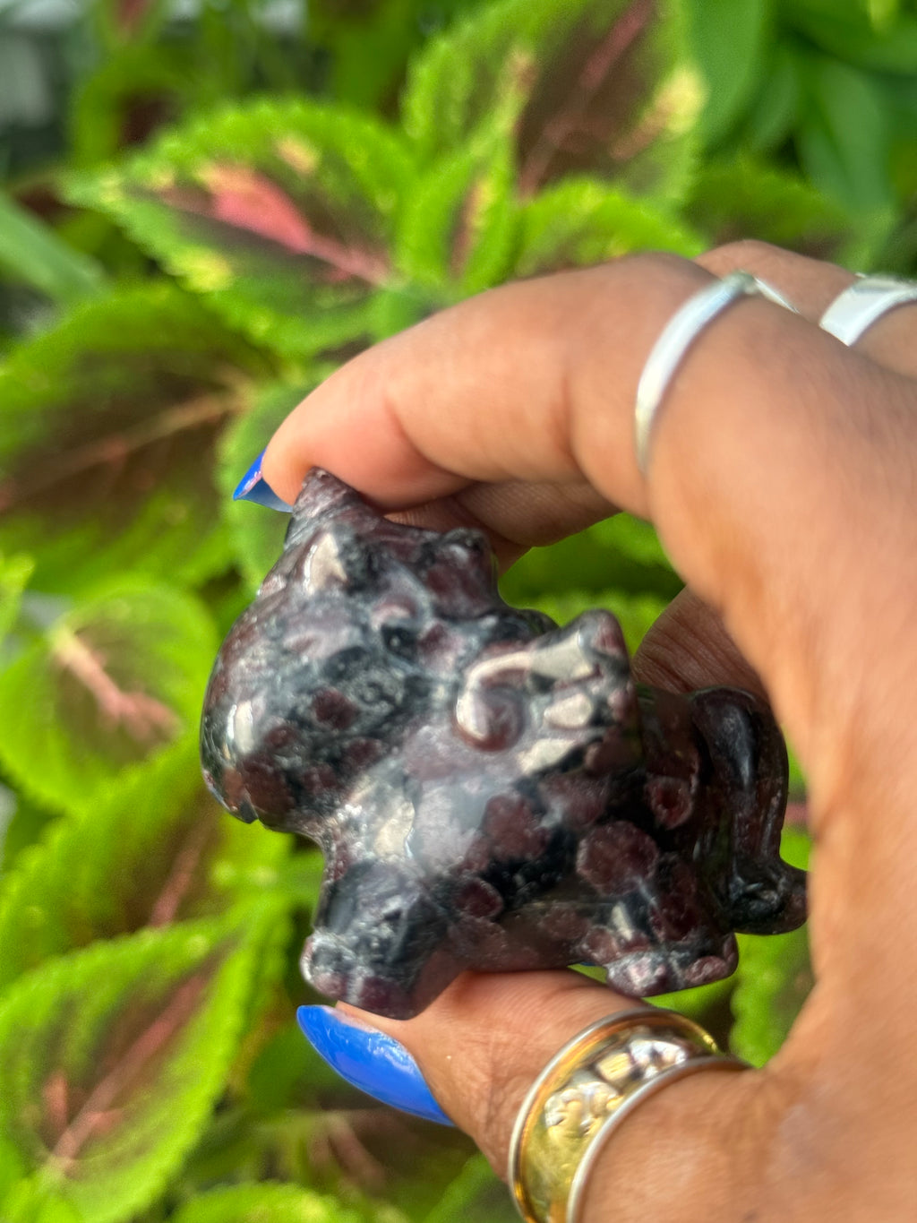 Rhodolite Garnet Baby Unicorn