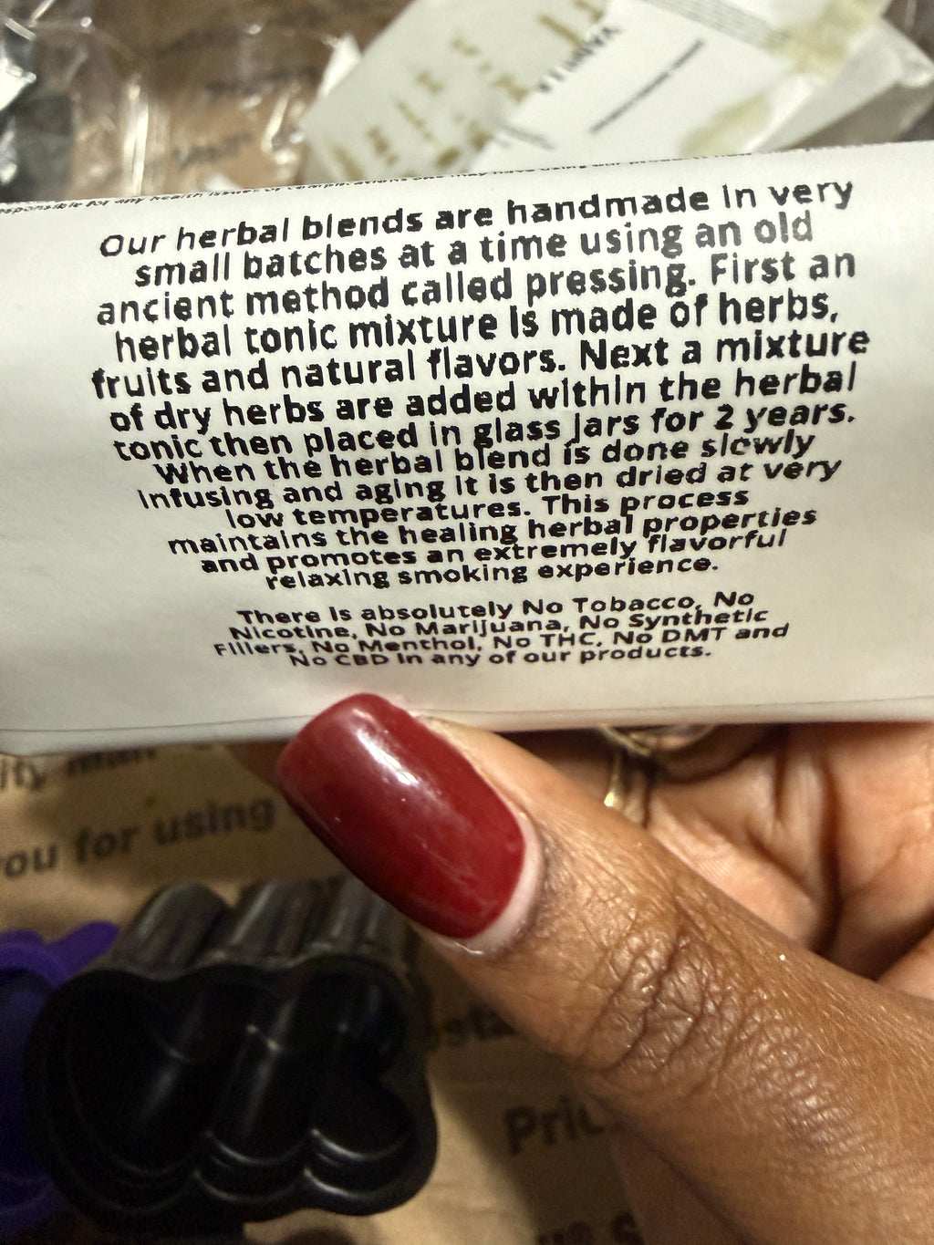 Flavored Healing Smoke