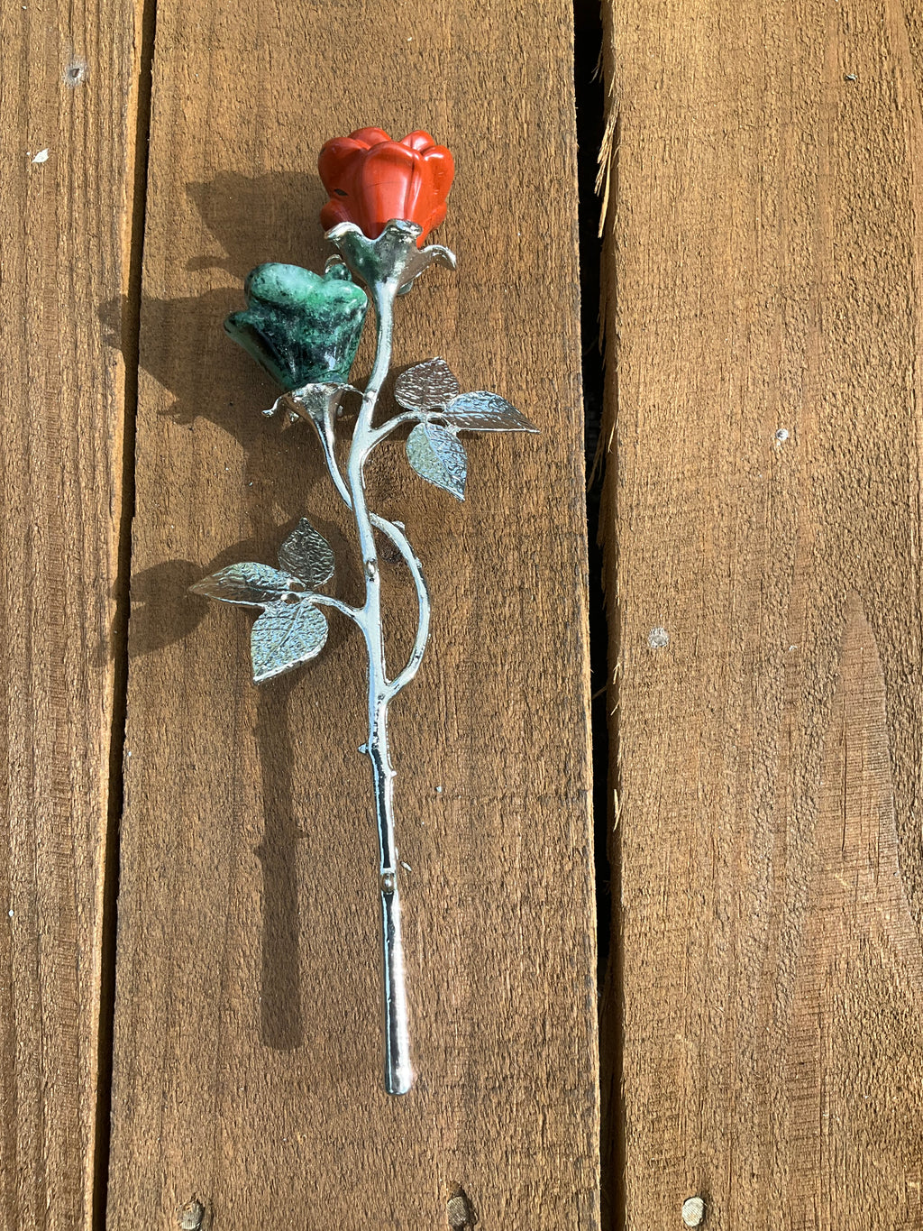 Double Stemmed Rose