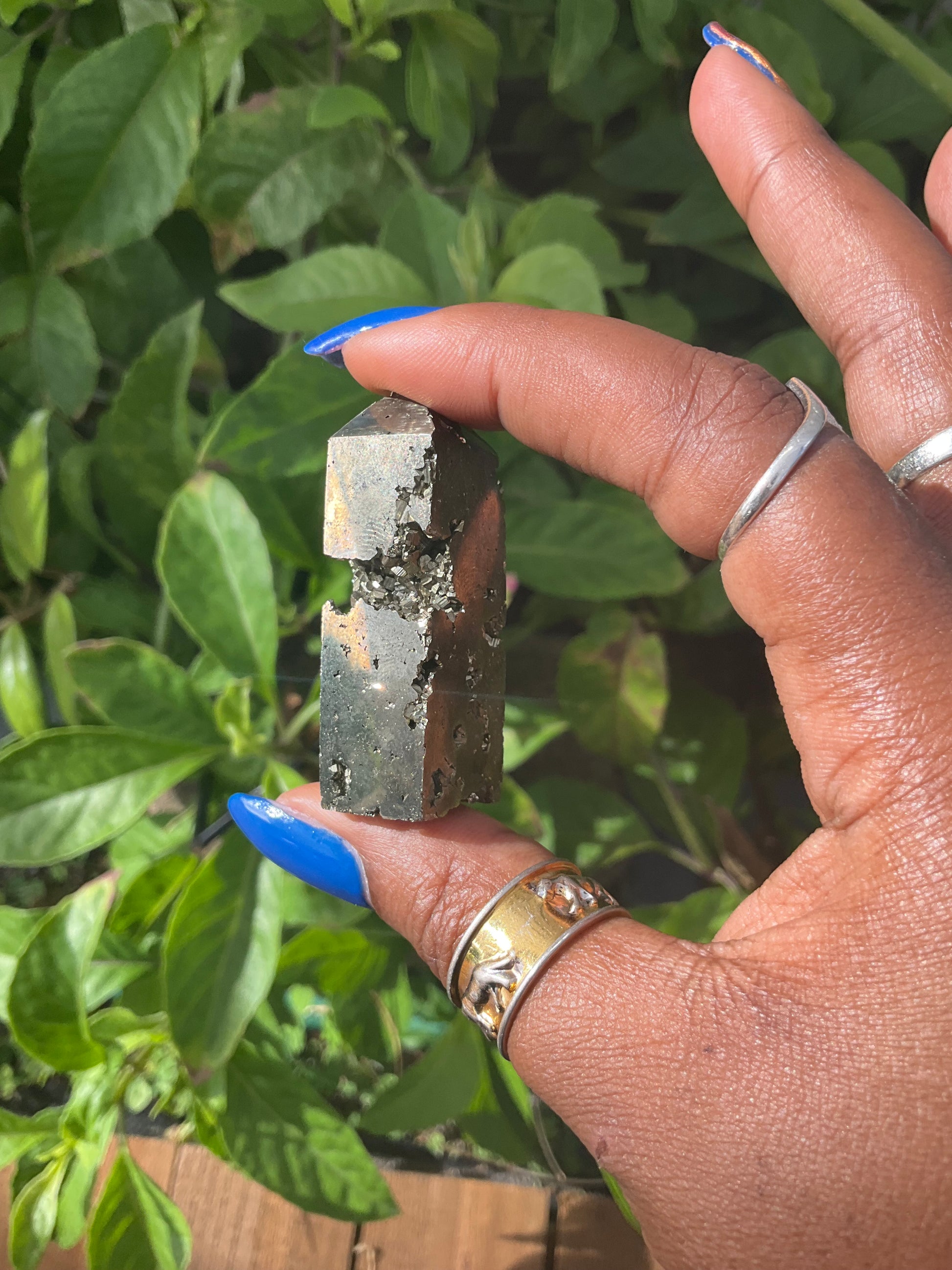 Pyrite Druzy Point