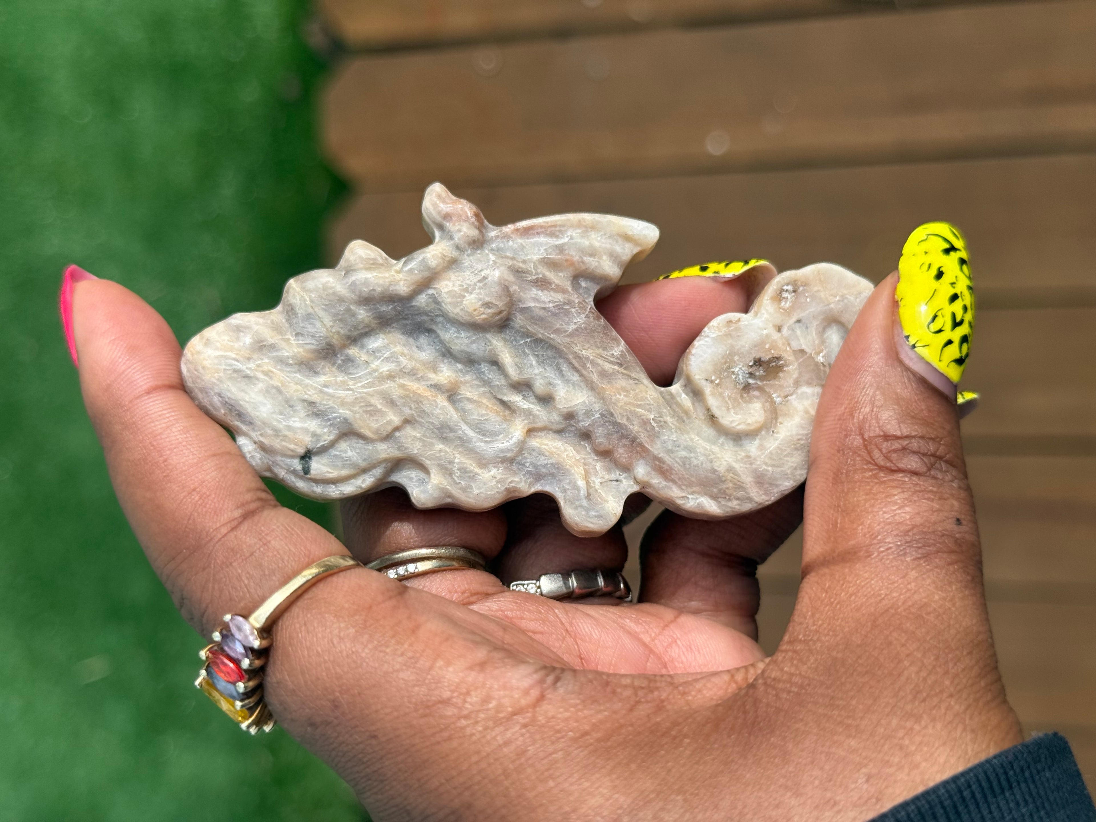 Sirena (Mermaid) Moonstone