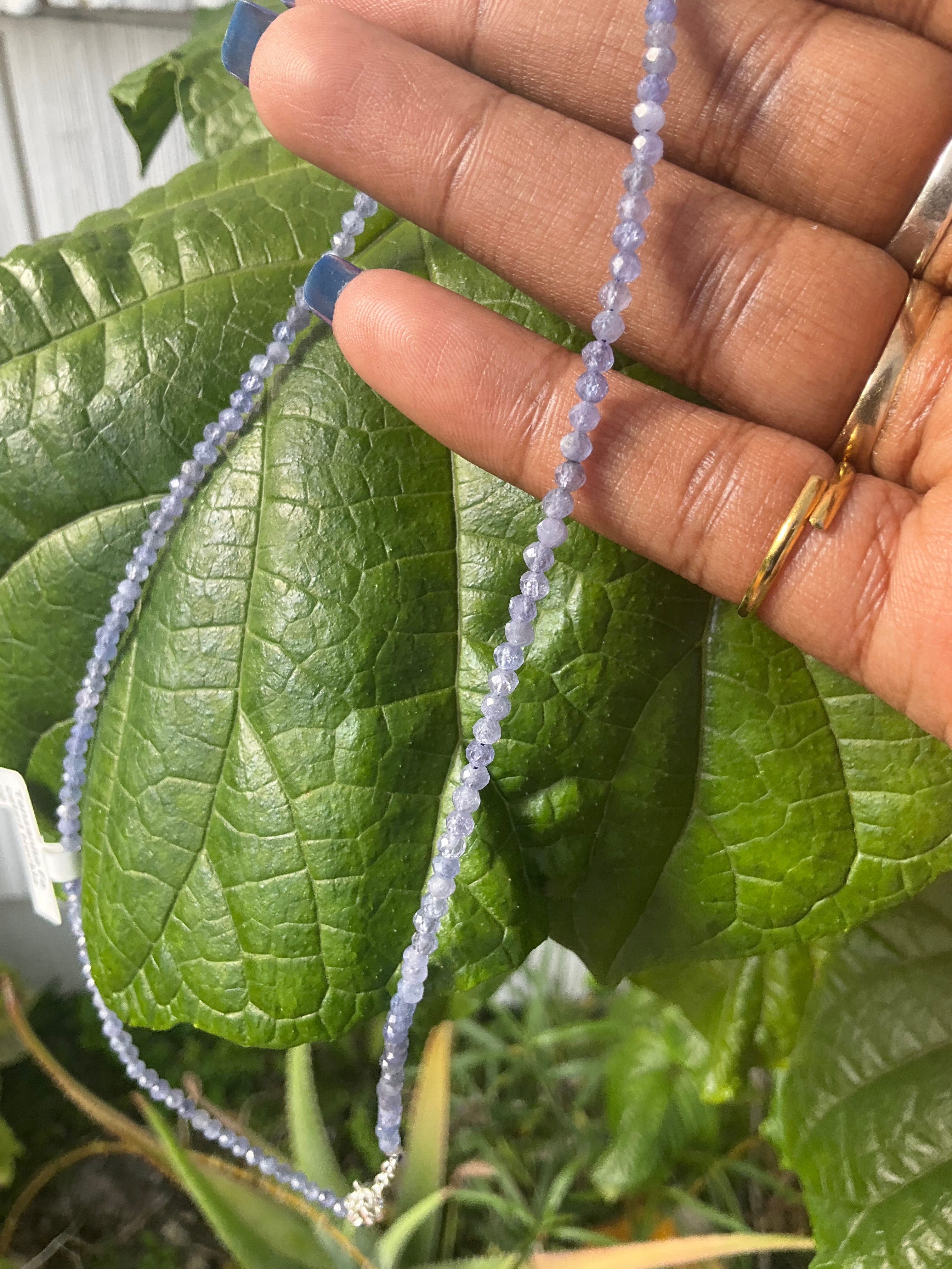 Faceted Crystal Necklace
