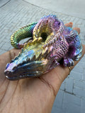 Rainbow Bismuth Dragon - Manifestation & Protection Guardian