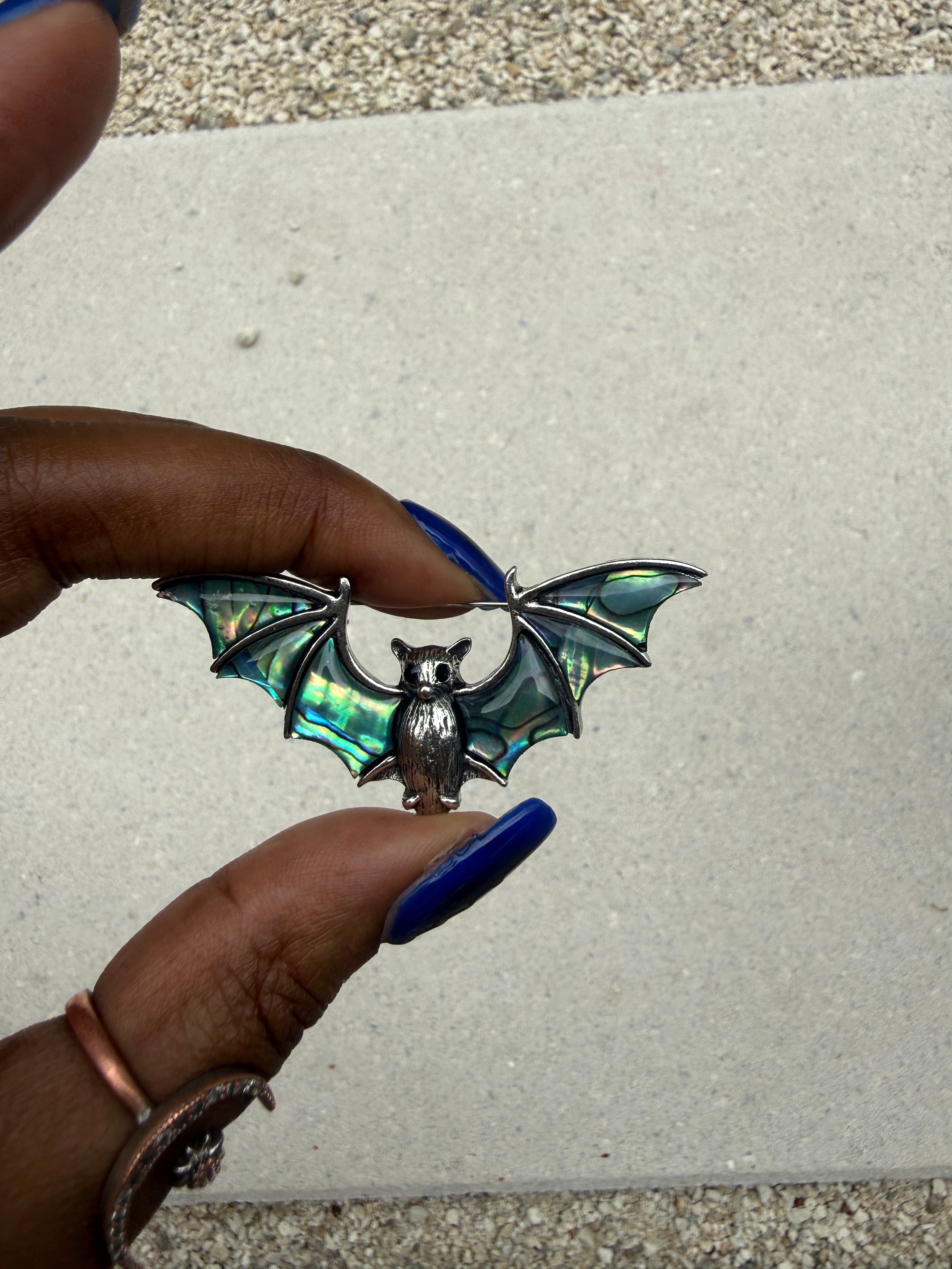Bat Brooch