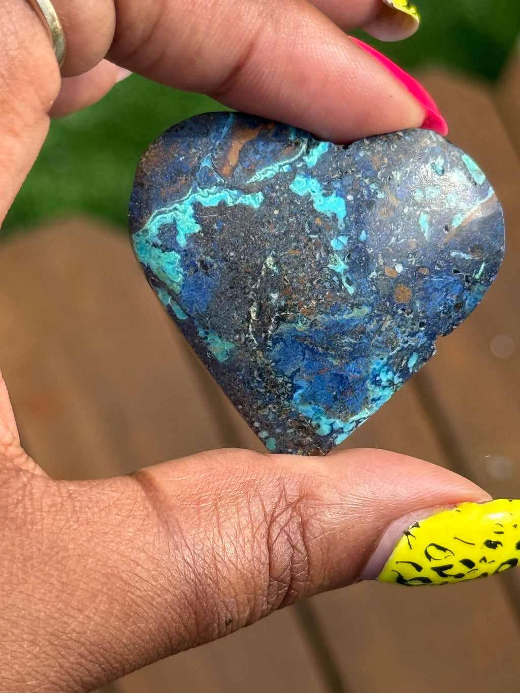 Azurite carvings