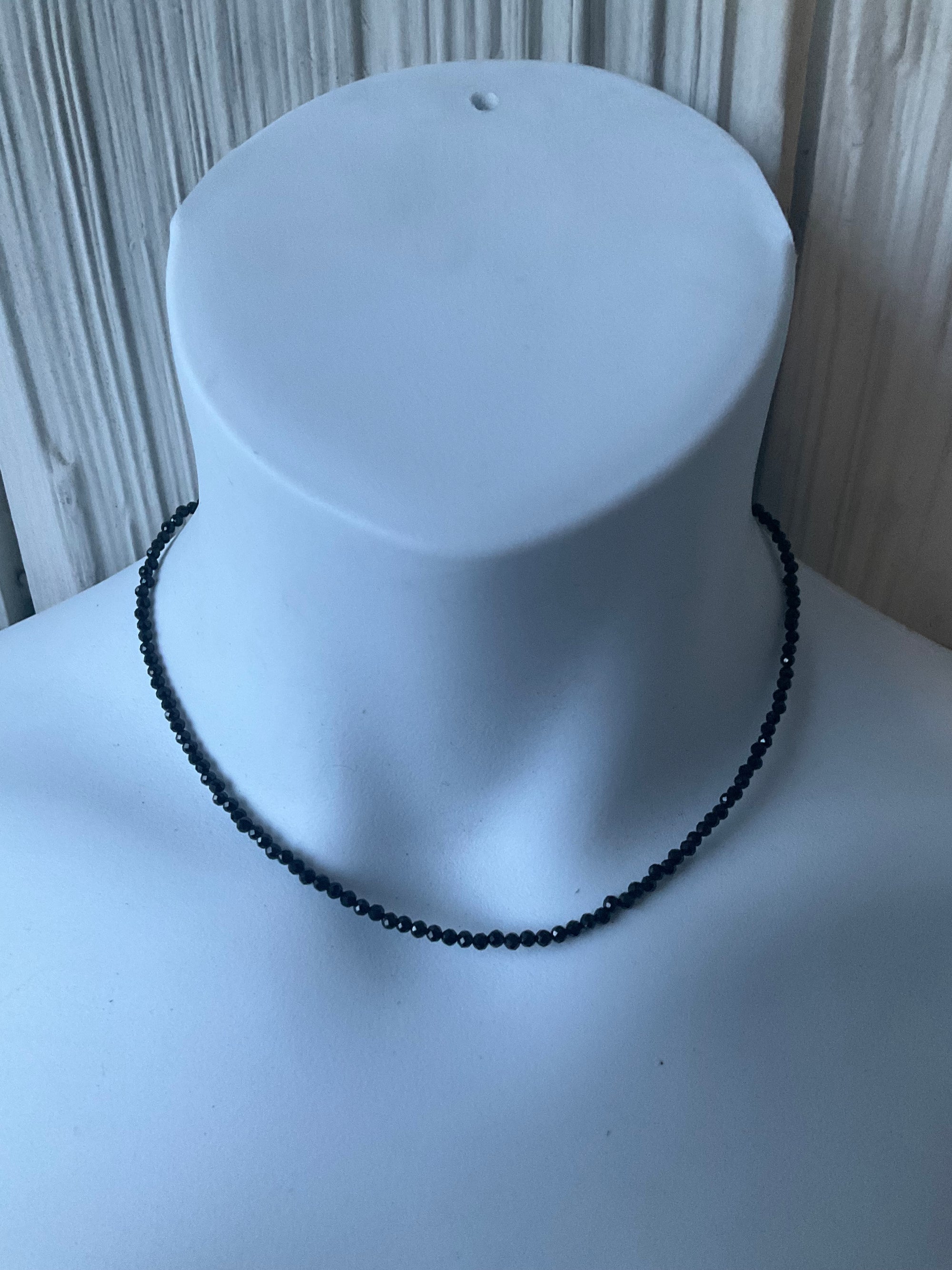 Faceted Crystal Necklace