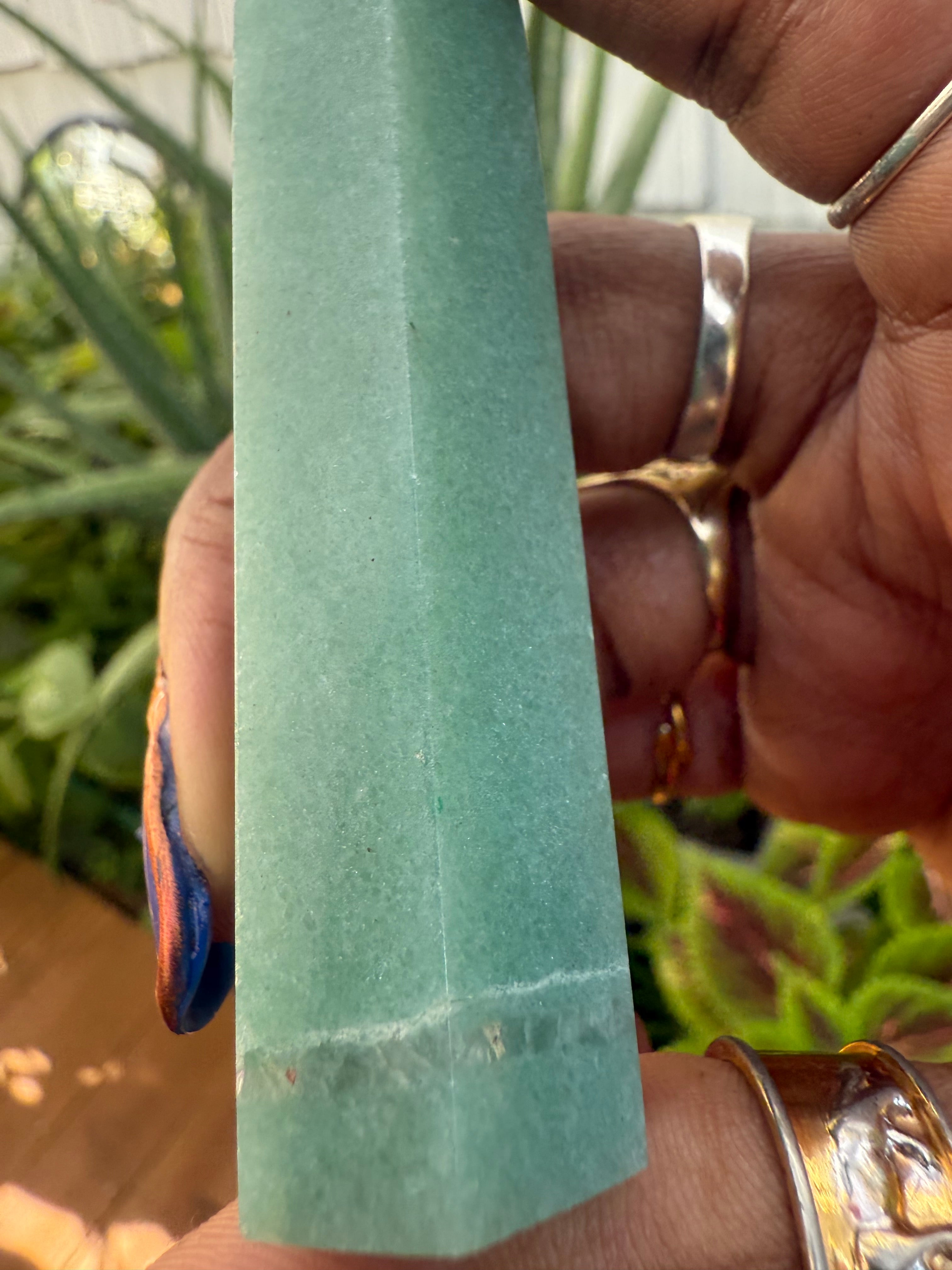 Green Aventurine Point