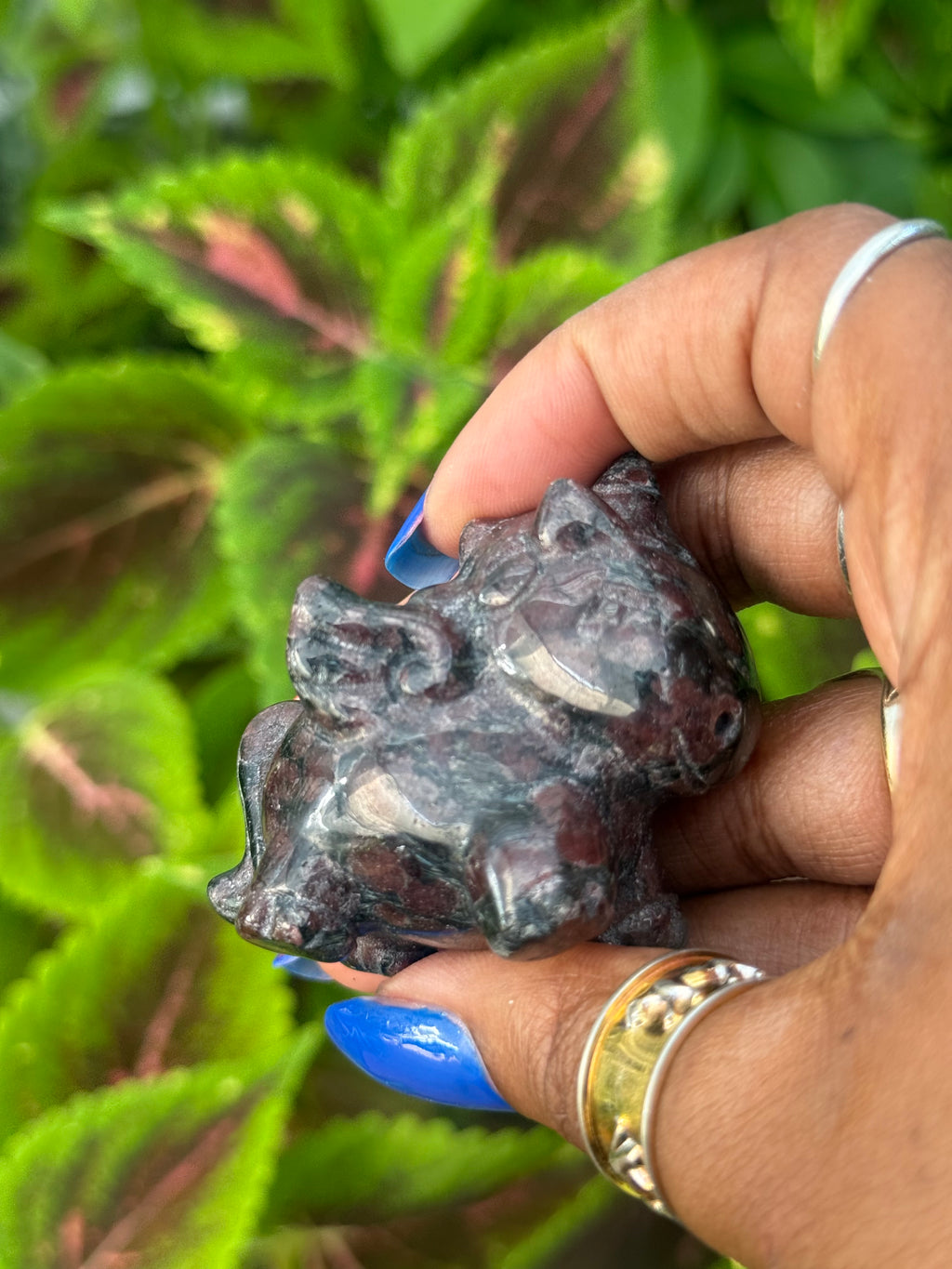 Rhodolite Garnet Baby Unicorn