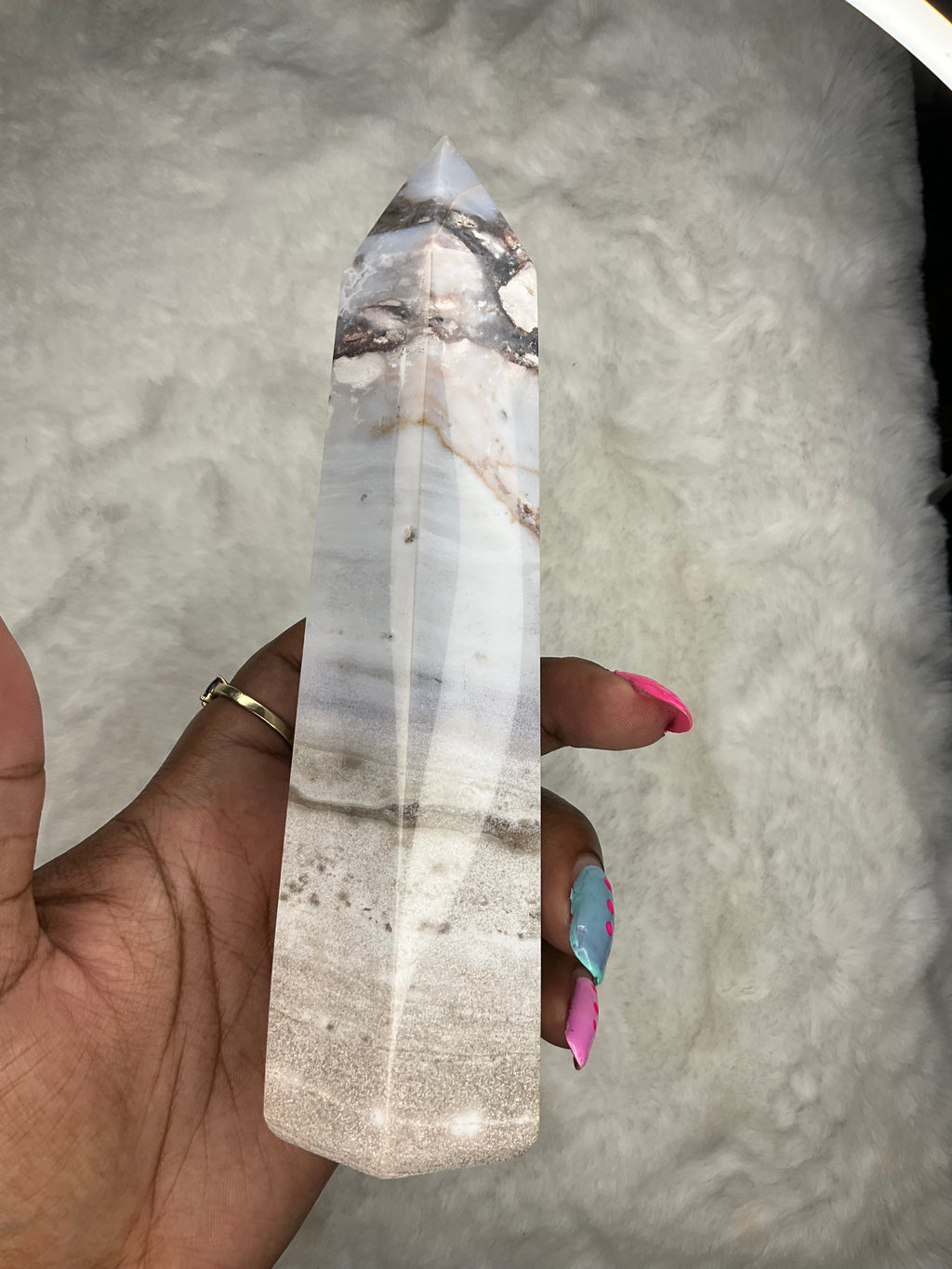 Pastel Ocean Jasper Tower