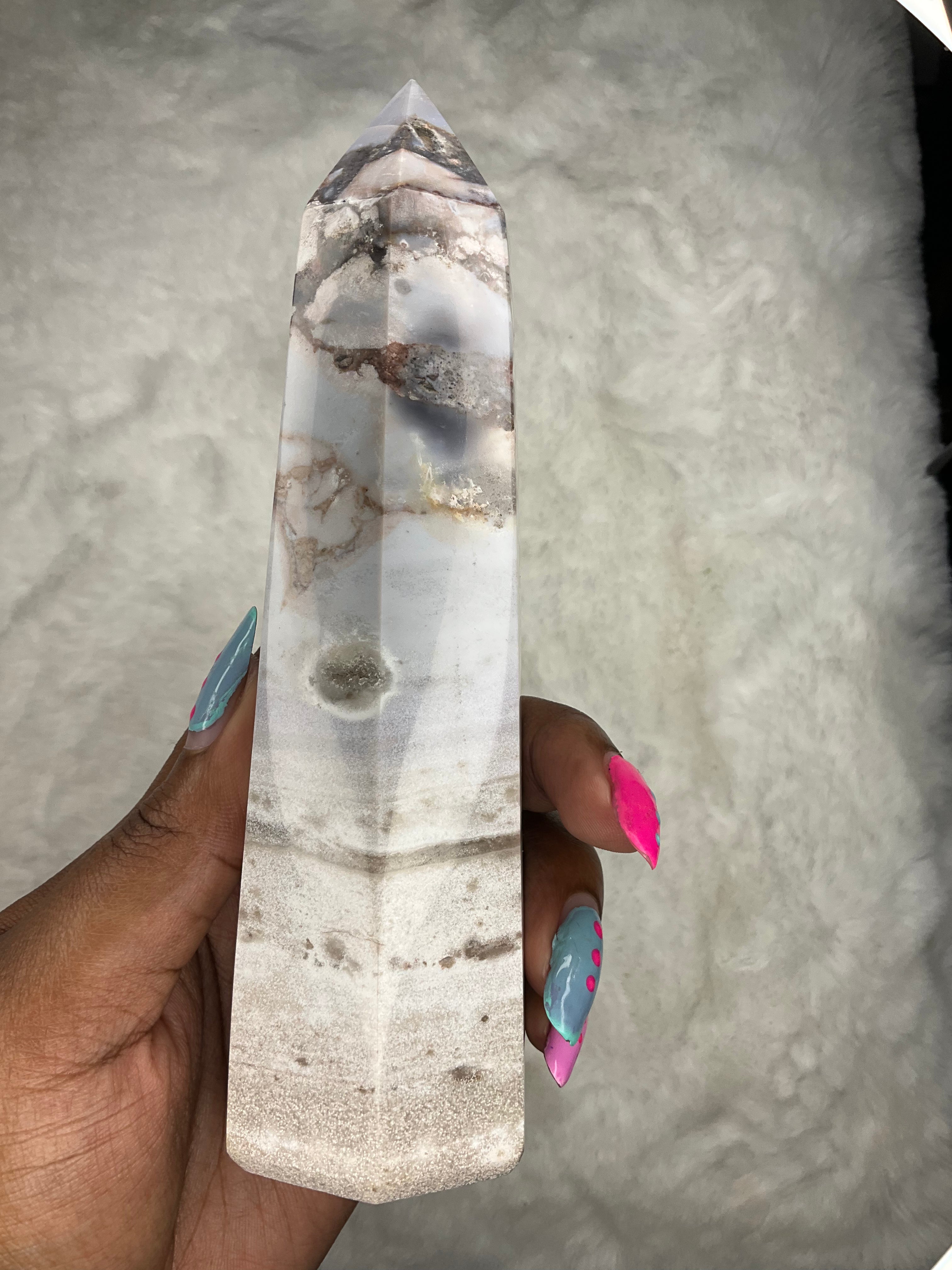 Pastel Ocean Jasper Tower