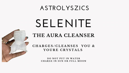 Selenite Fish Tail