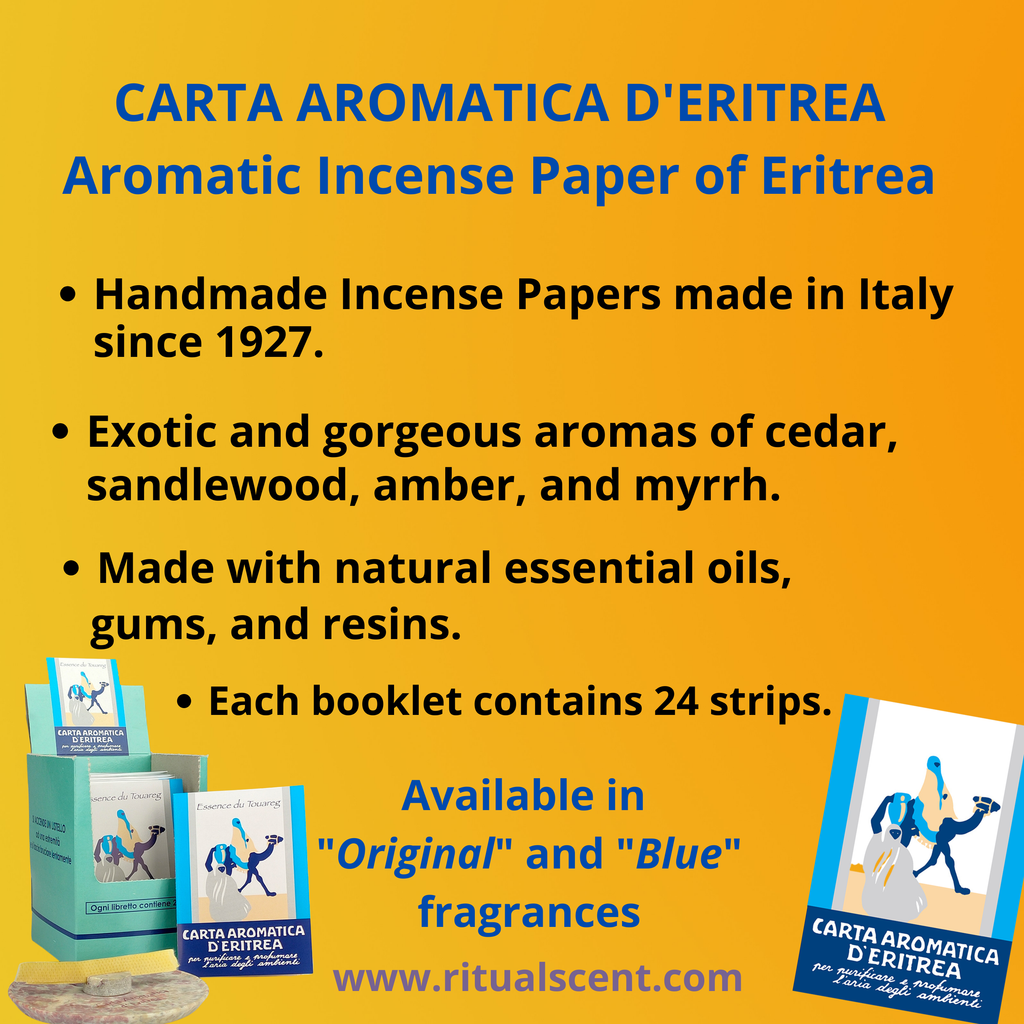 Carta Aromatica d’Eritrea Incense Paper