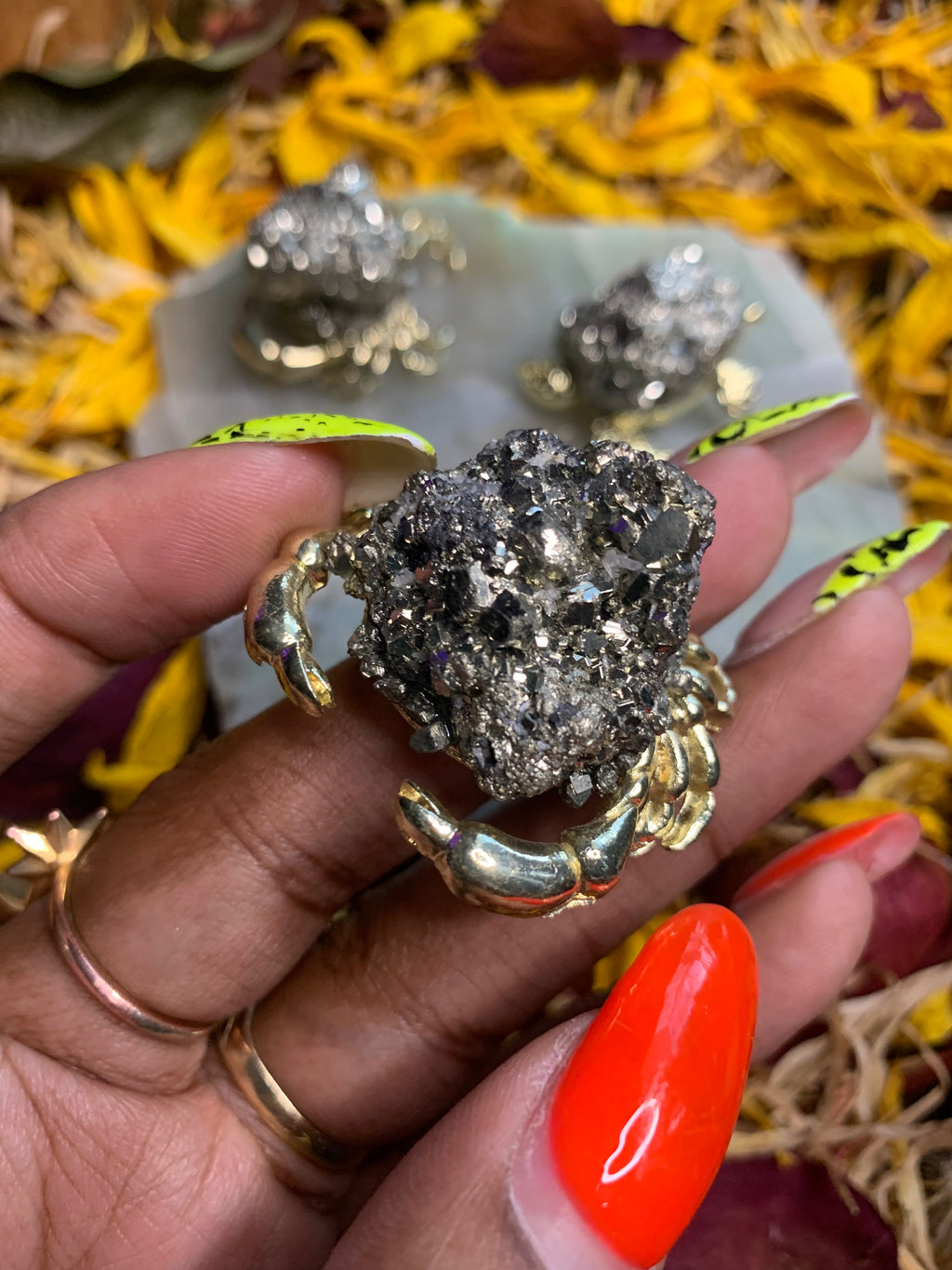 Pyrite Crab or Spider