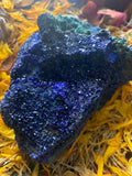 Azurite & Malachite Druzy Specimen