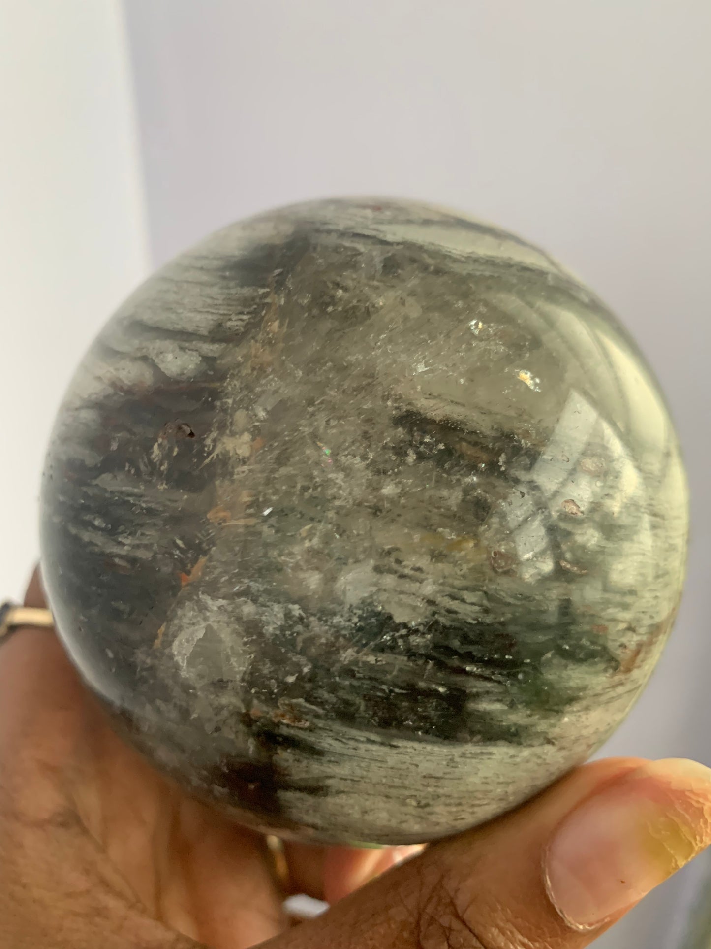 Thousand Layer Quartz Sphere