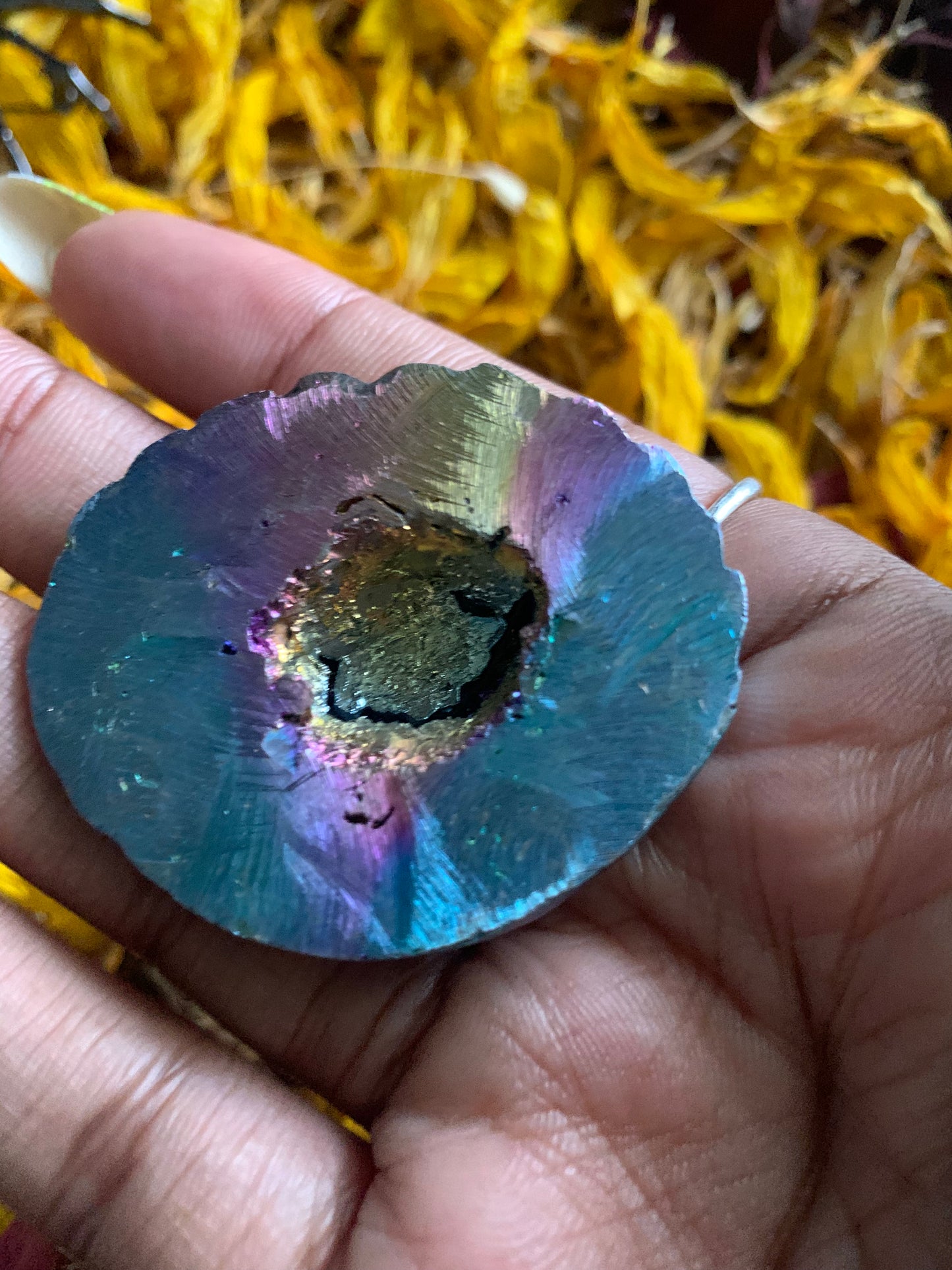 Bismuth Shells and Carving