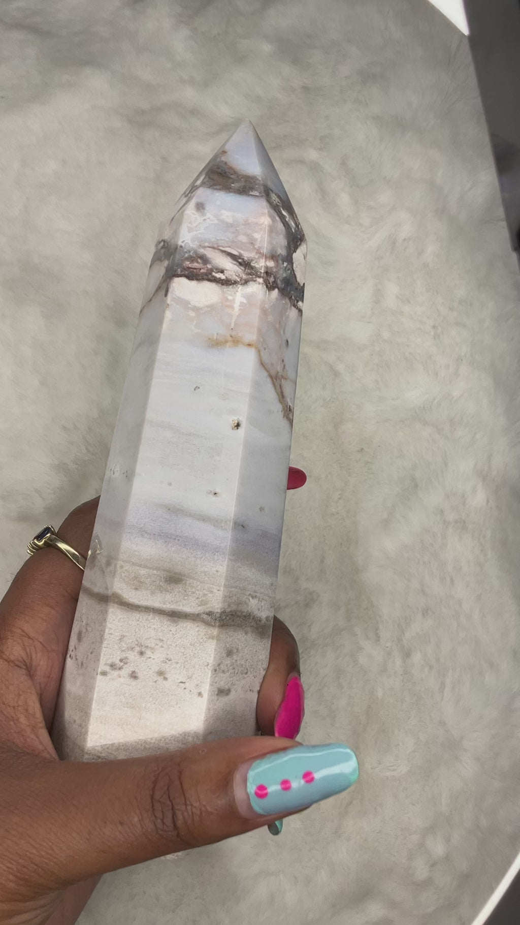 Pastel Ocean Jasper Tower