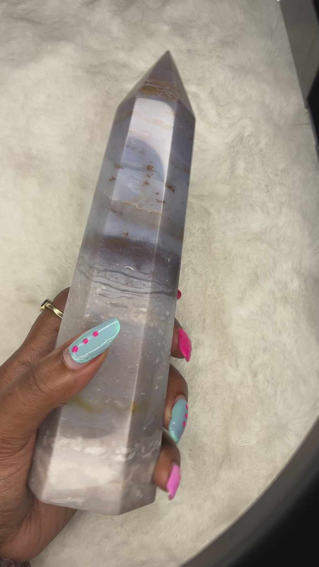 Pastel Ocean Jasper Tower