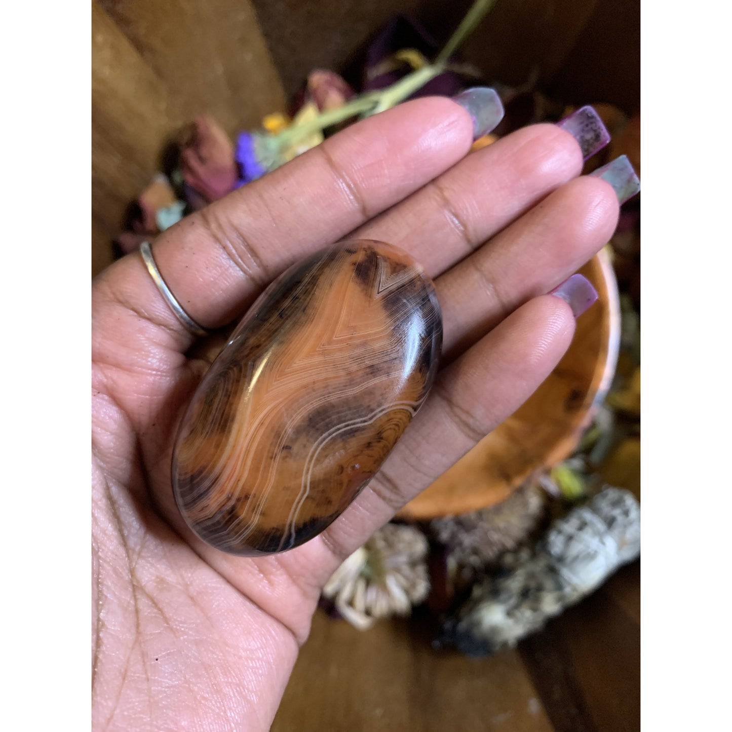 Sardonyx Palm Stones - Astrolyszics