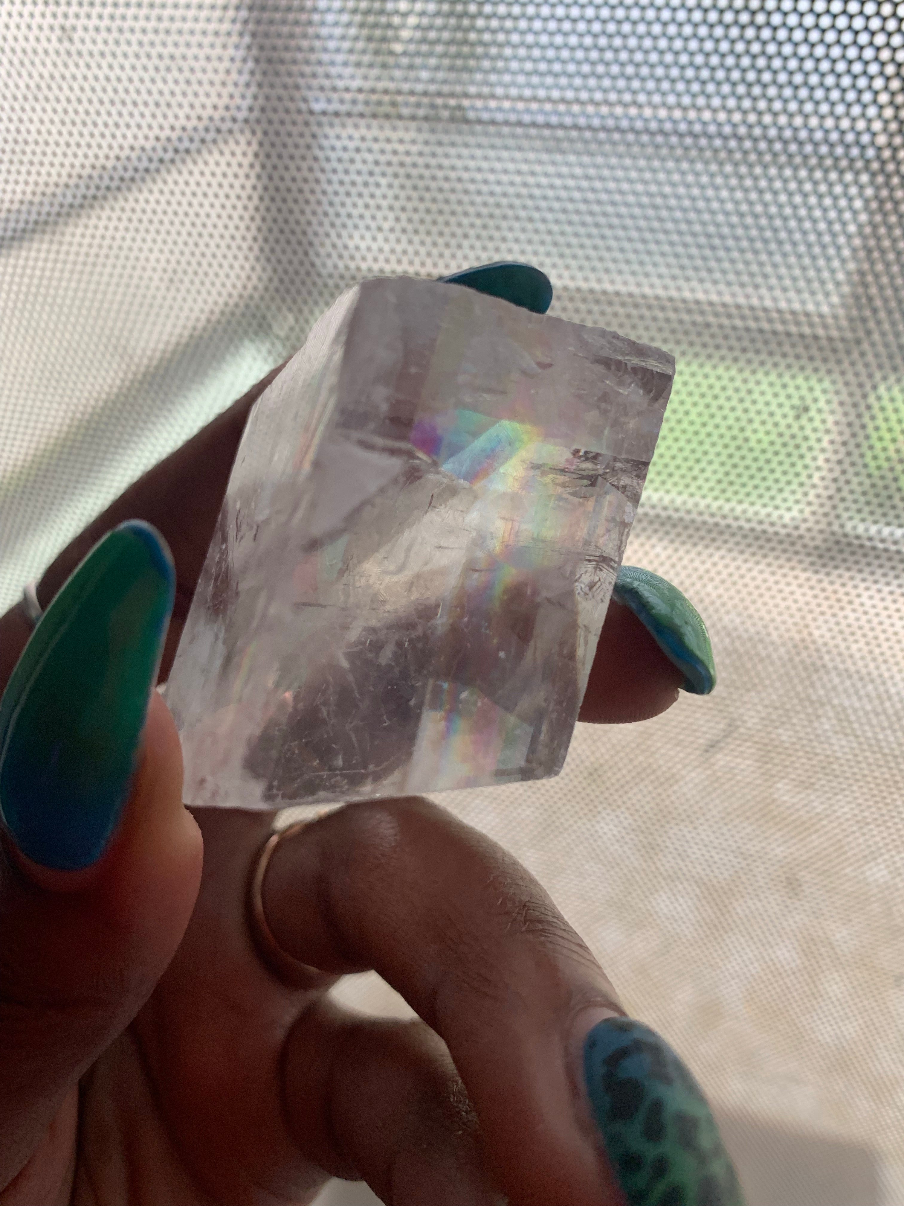Optical Calcite or Iceland Spar - Astrolyszics