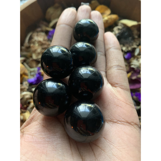 Obsidian Mini Spheres - Astrolyszics