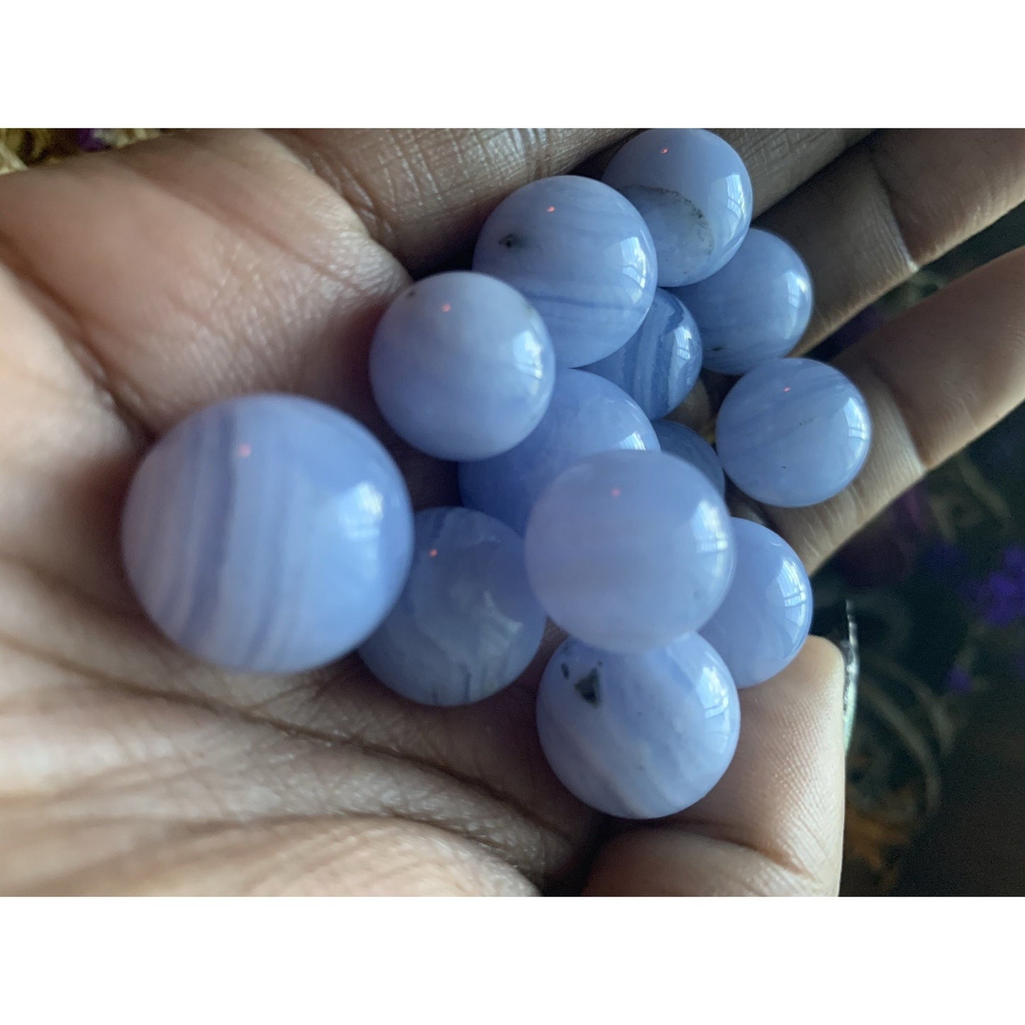Blue Lace Agate Mini Spheres - Astrolyszics