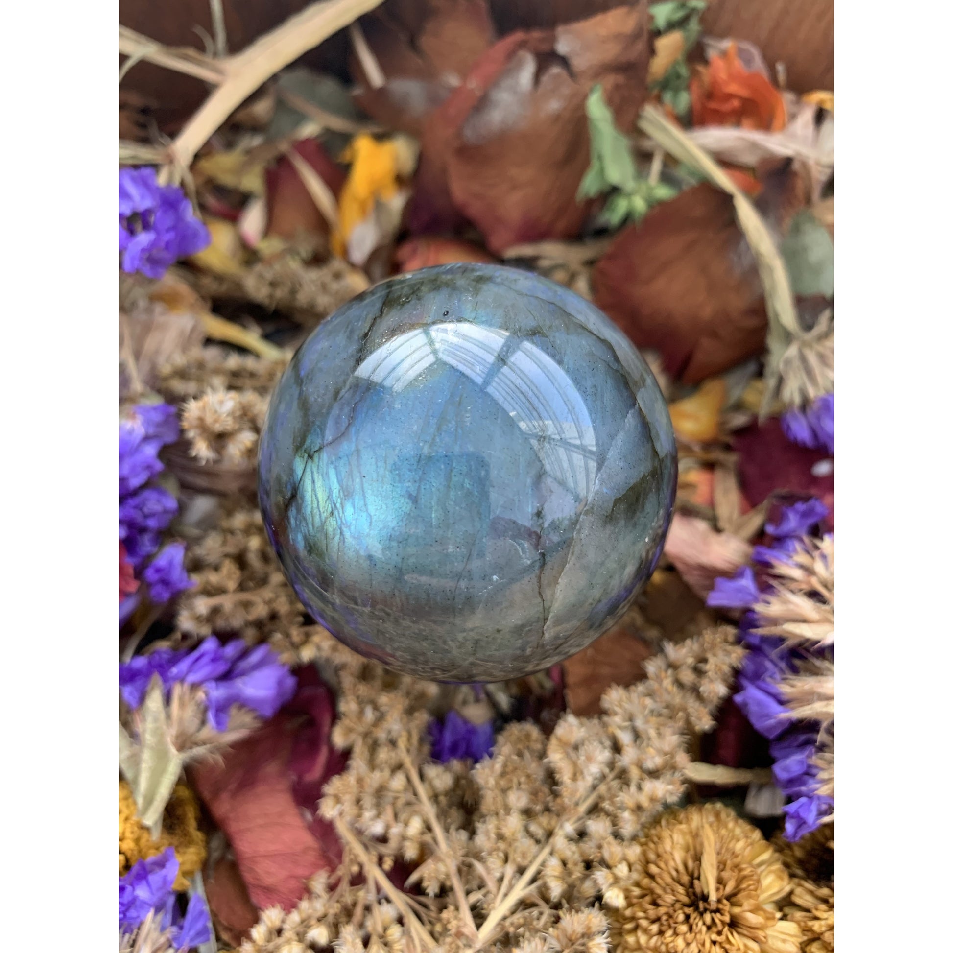 Labradorite Sphere - Astrolyszics