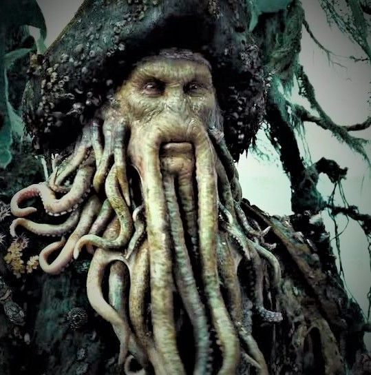 Davy Jones Carving - Astrolyszics