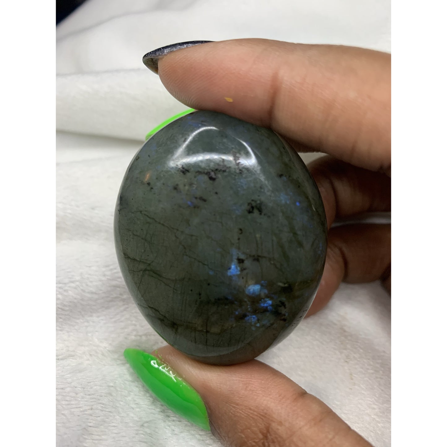 Labradorite Palm Stone - Astrolyszics