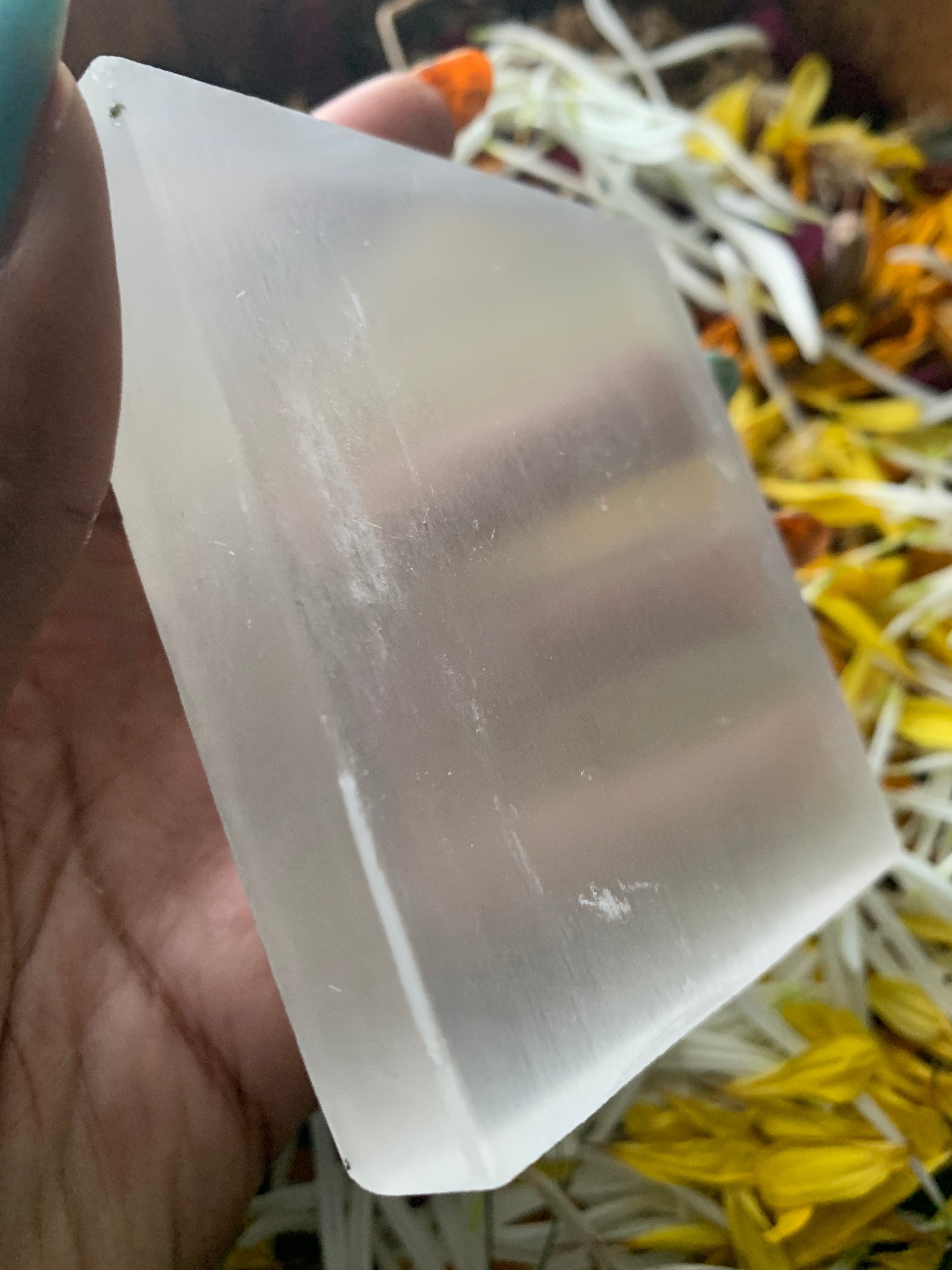 Selenite Slab - Astrolyszics