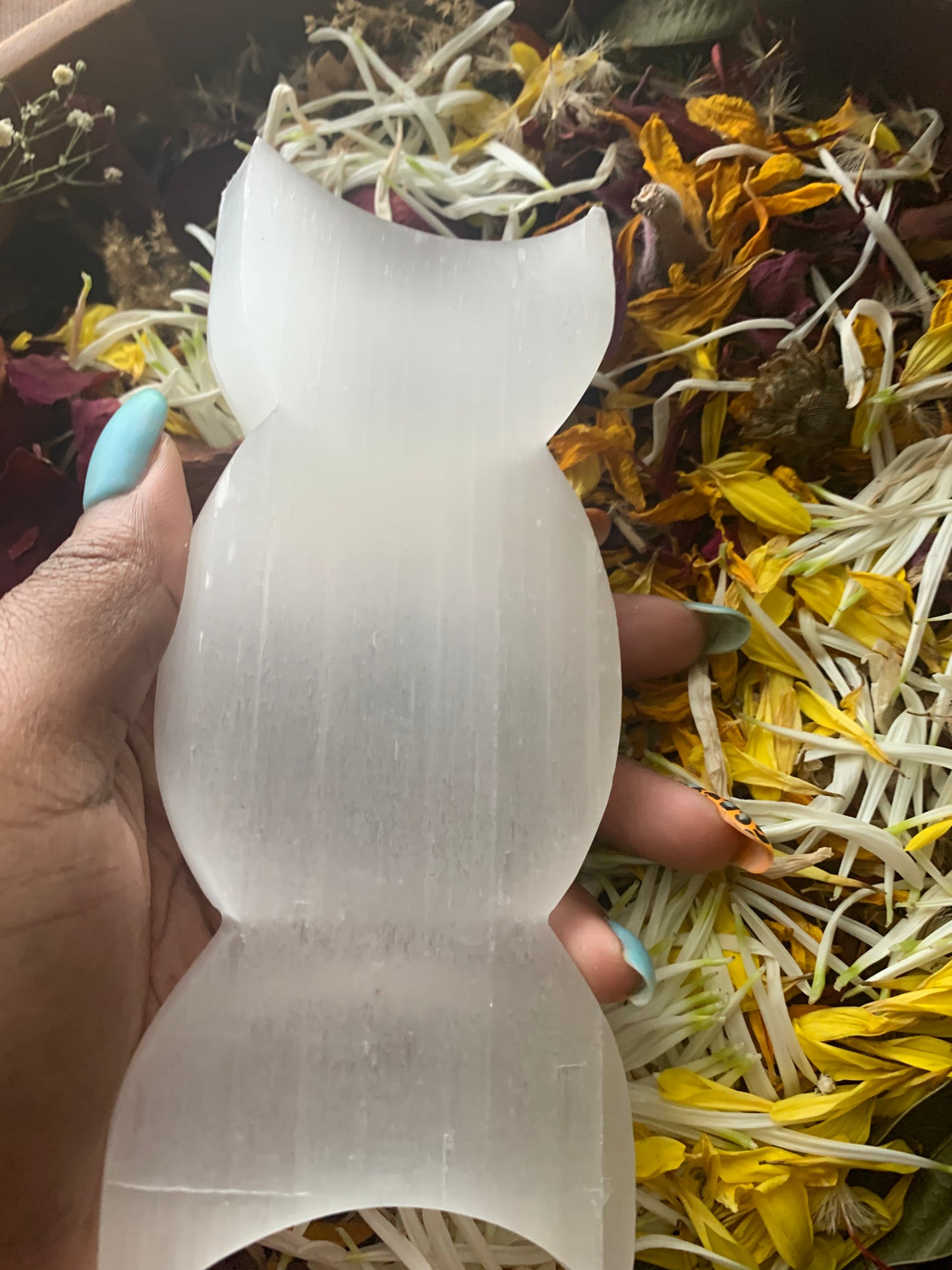 Selenite Charging Bowl - Astrolyszics