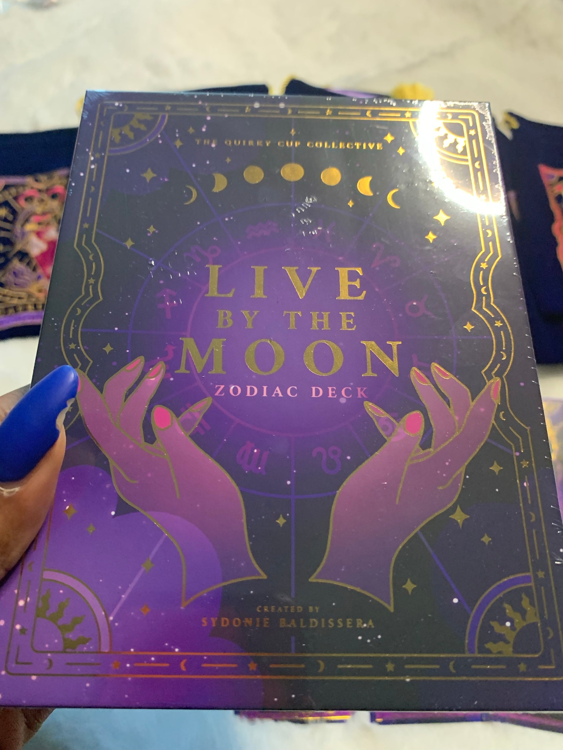 Live by the Moon Zodiac Deck - Astrolyszics