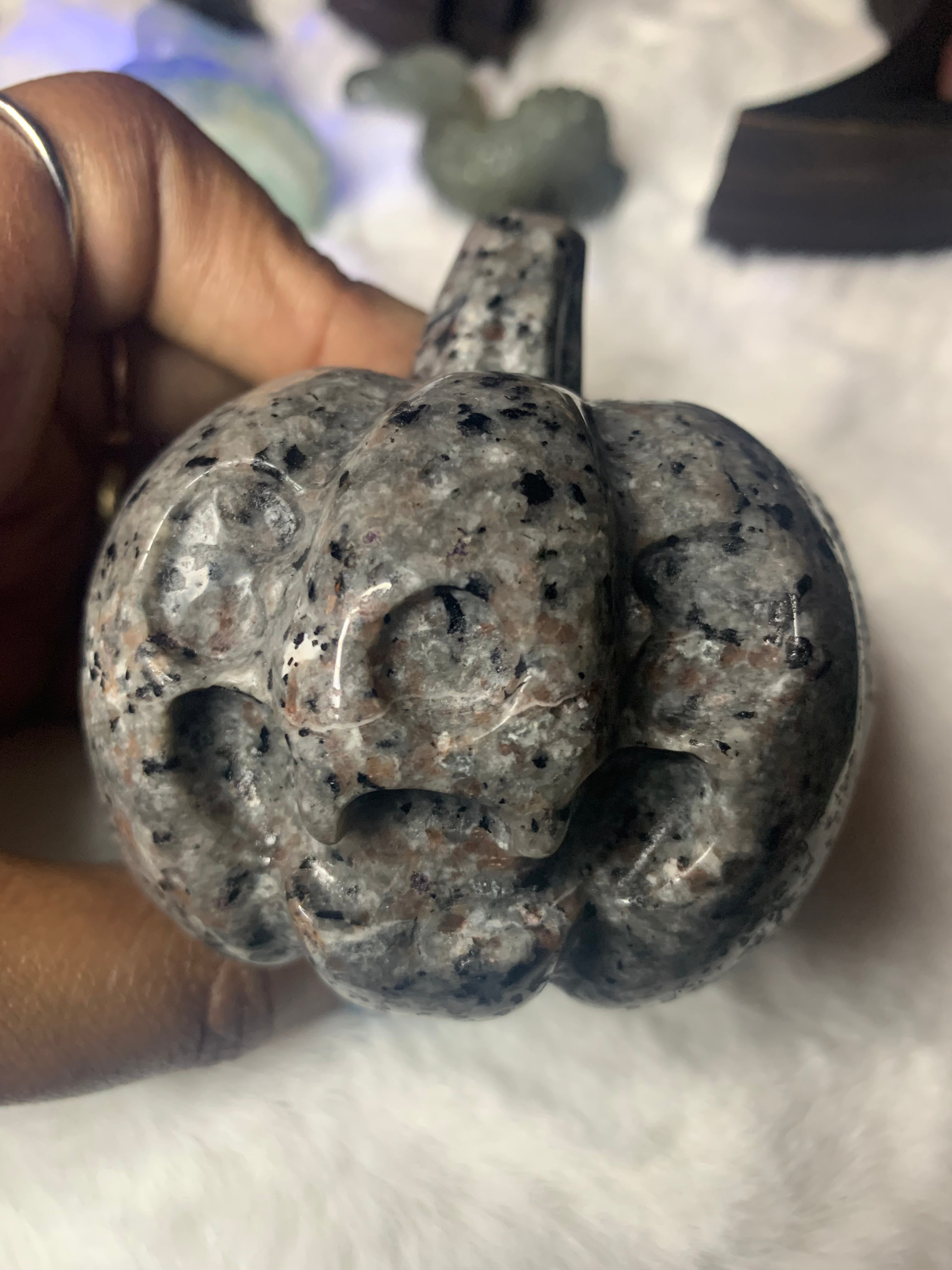 Yooperlite Pumpkin & Skull - Astrolyszics